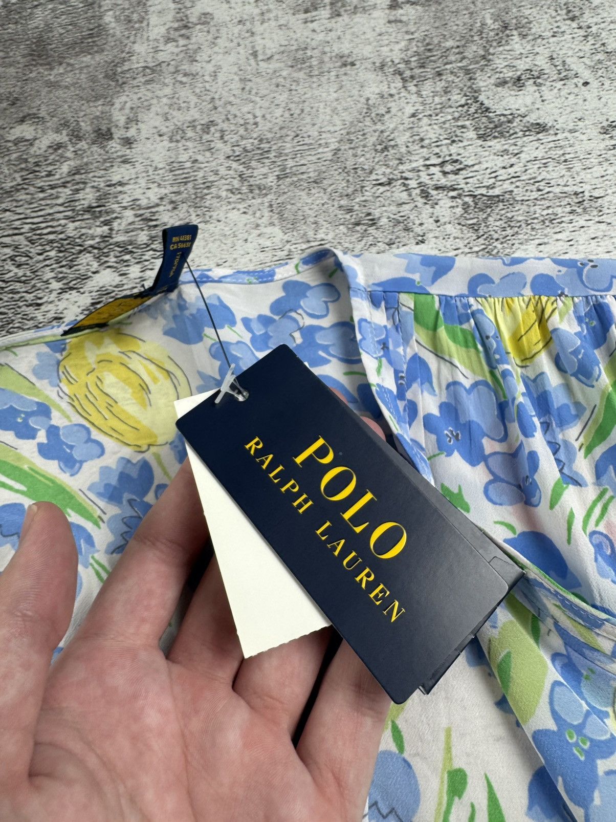 Polo Ralph Lauren NEW Polo Ralph Lauren 2023 Viscose Dress Shirt Blouse Top Size L / US 10 / IT 46 - 12 Thumbnail