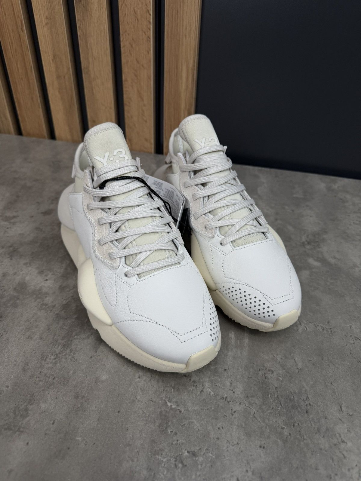 Adidas Adidas Y-3 Kaiwa Beige Sneakers Size 38 2/3 Size US 7.5 / IT 37.5 - 4 Thumbnail