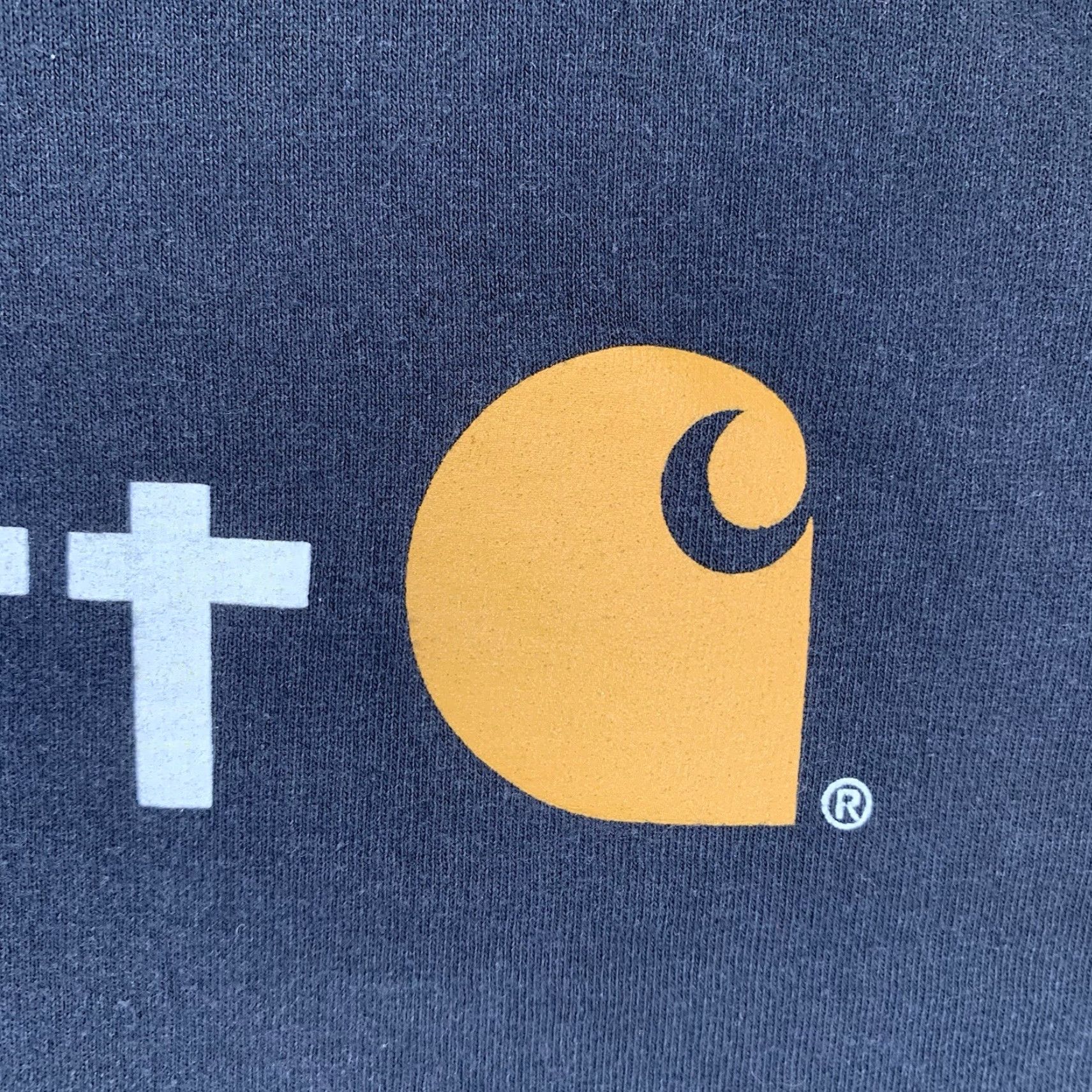 Carhartt Carhartt Mens Black 2XL Short Sleeve T-Shirt Graphic Print Double-Sided USA Logo Crew Neck Regular Fit Size US XXL / EU 58 / 5 - 7 Thumbnail