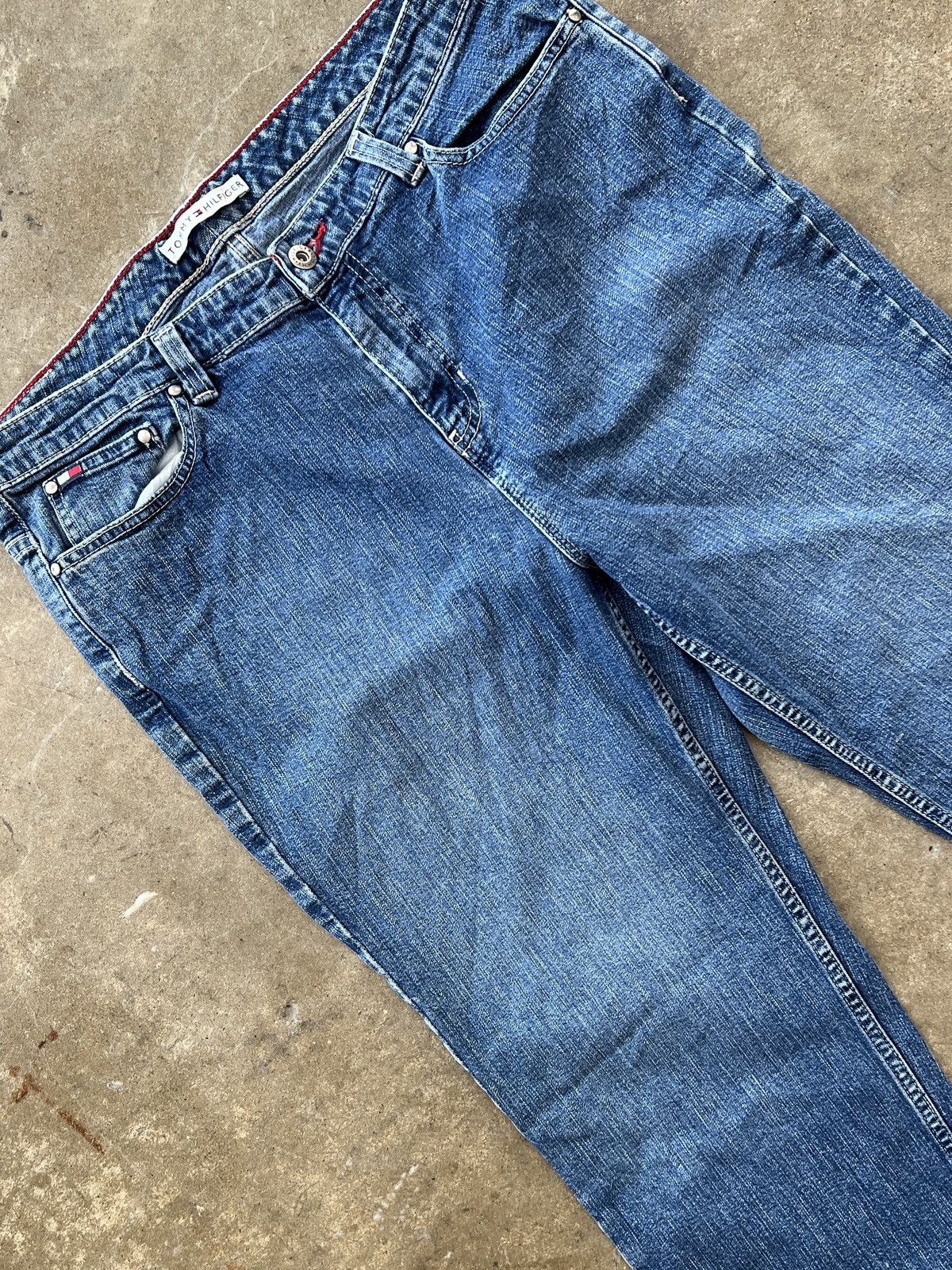 Tommy Hilfiger Tommy Hilfiger Capri Denim Pant 36x23.5 Size US 36 / EU 52 - 1 Thumbnail