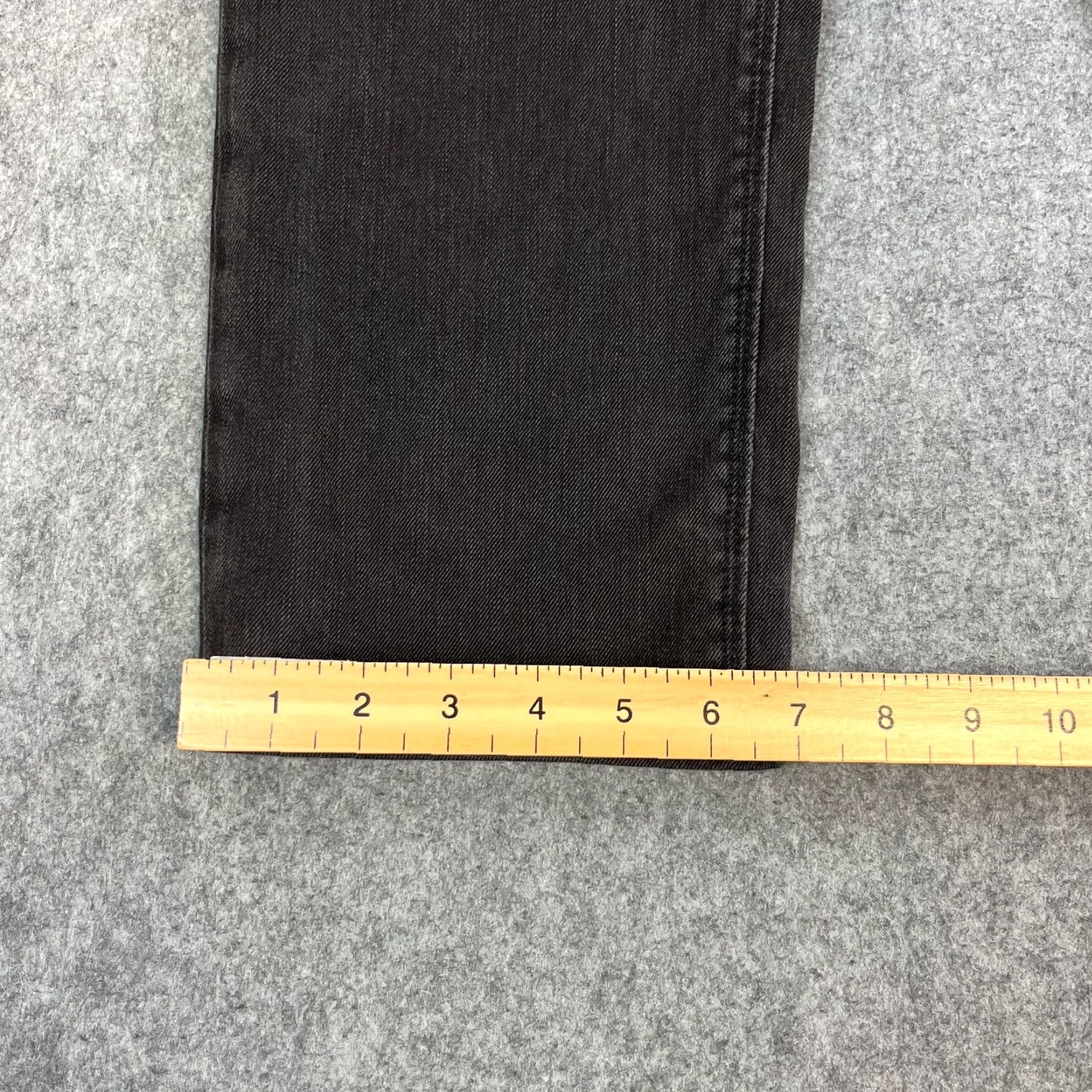 Hugo Boss HUGO BOSS Jeans Maine 1 Regular 34 Dark Wash Black Faded Stretch Denim 5-Pocket Men Mens Tapered Waist 34 Inside Leg 32 Vintage No Size US 34 / EU 50 - 3 Thumbnail