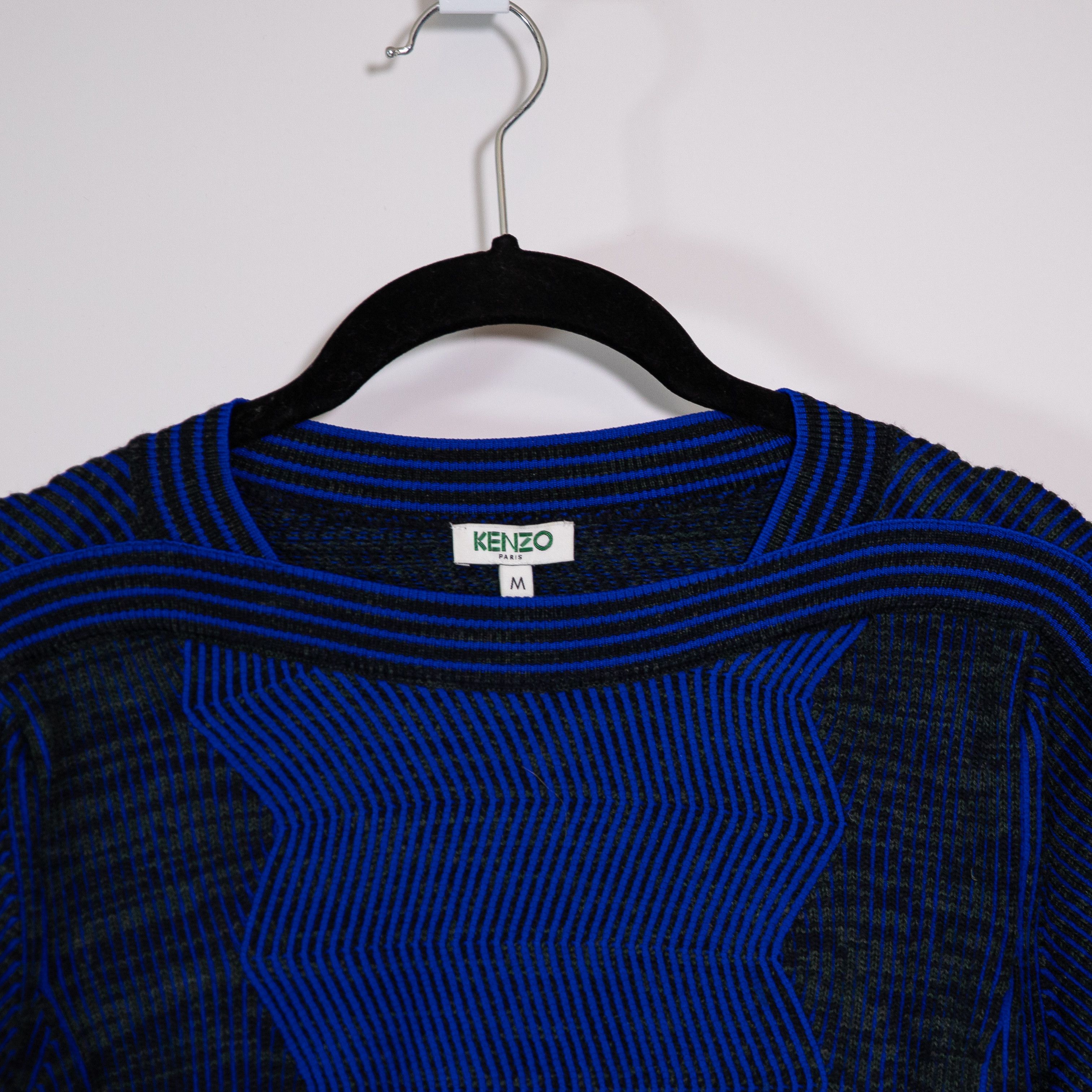 Kenzo NEW Kenzo Wool Blend Knit Stretch Half Size M / US 6-8 / IT 42-44 - 2 Thumbnail
