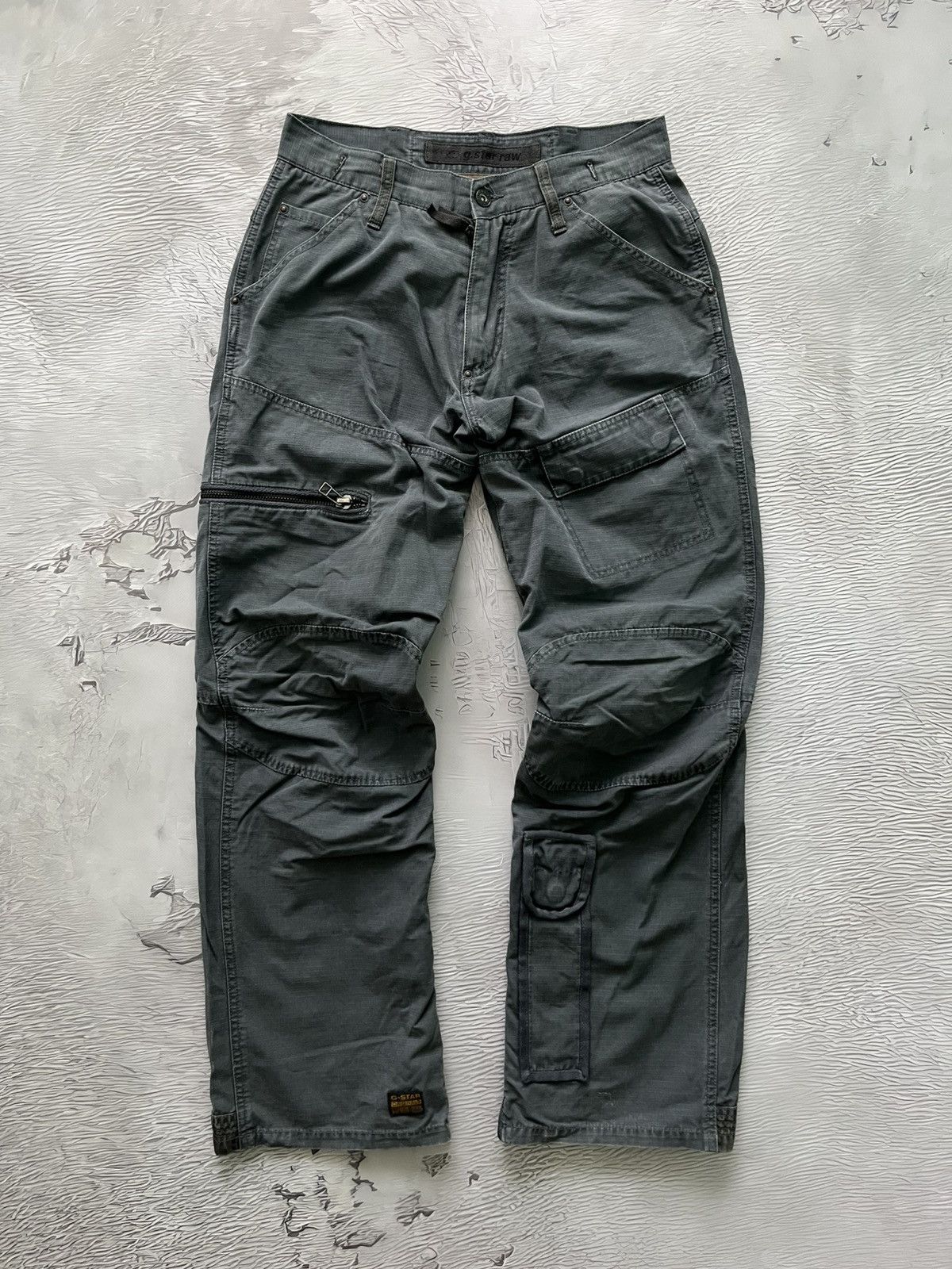 G-Star Vintage G-Star Raw Cargo Work Pants Army Pocket Streetwear Size US 30 / EU 46 - 1 Thumbnail