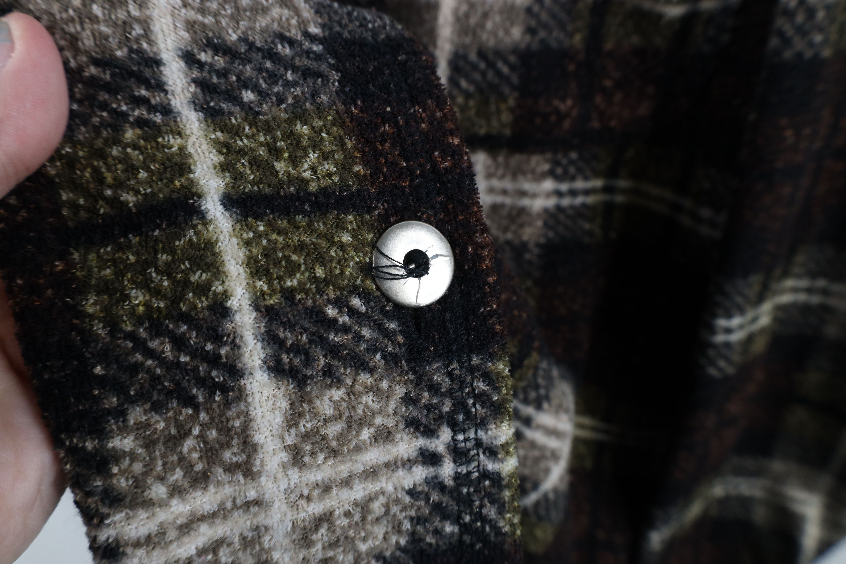Vintage Vintage 90s Streetwear Button Shirt Jacket Jac Shirt Plaid Size XL / US 12-14 / IT 48-50 - 6 Thumbnail