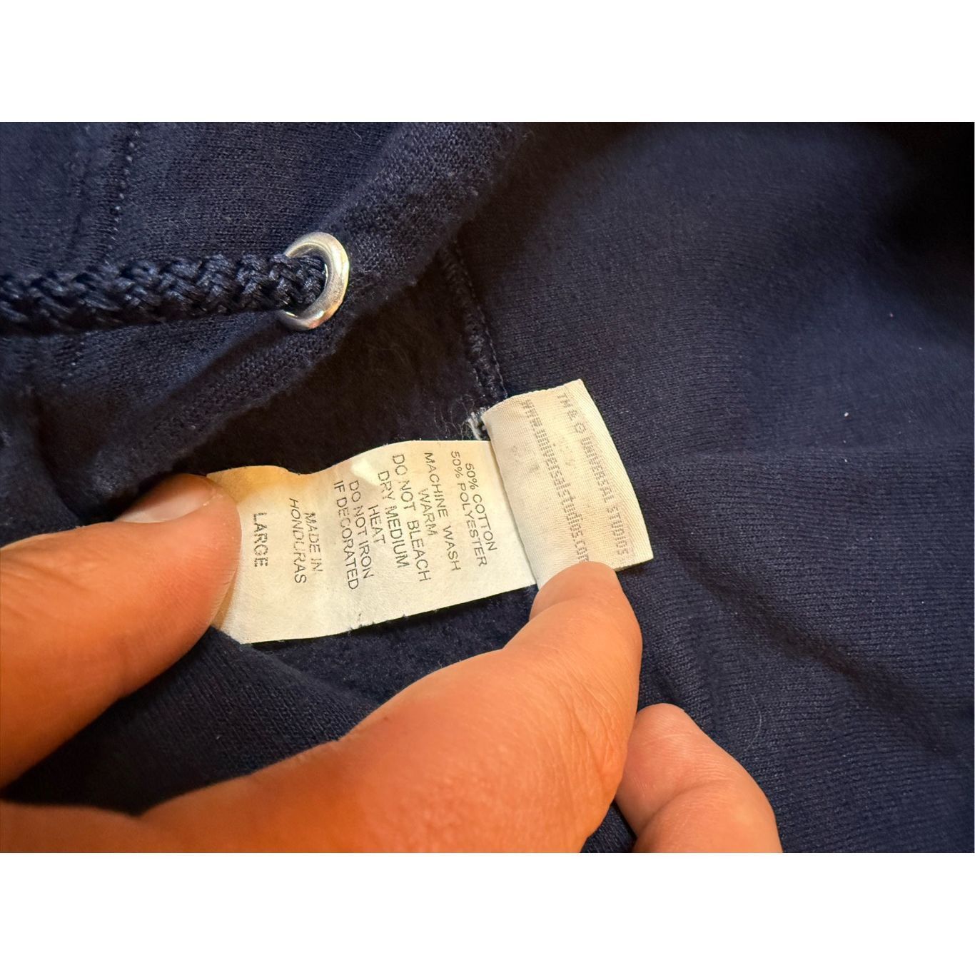 Universal Studios Size L Universal Studios Sweatshirt Hoodie Blue Embroidered Size US L / EU 52-54 / 3 - 4 Thumbnail