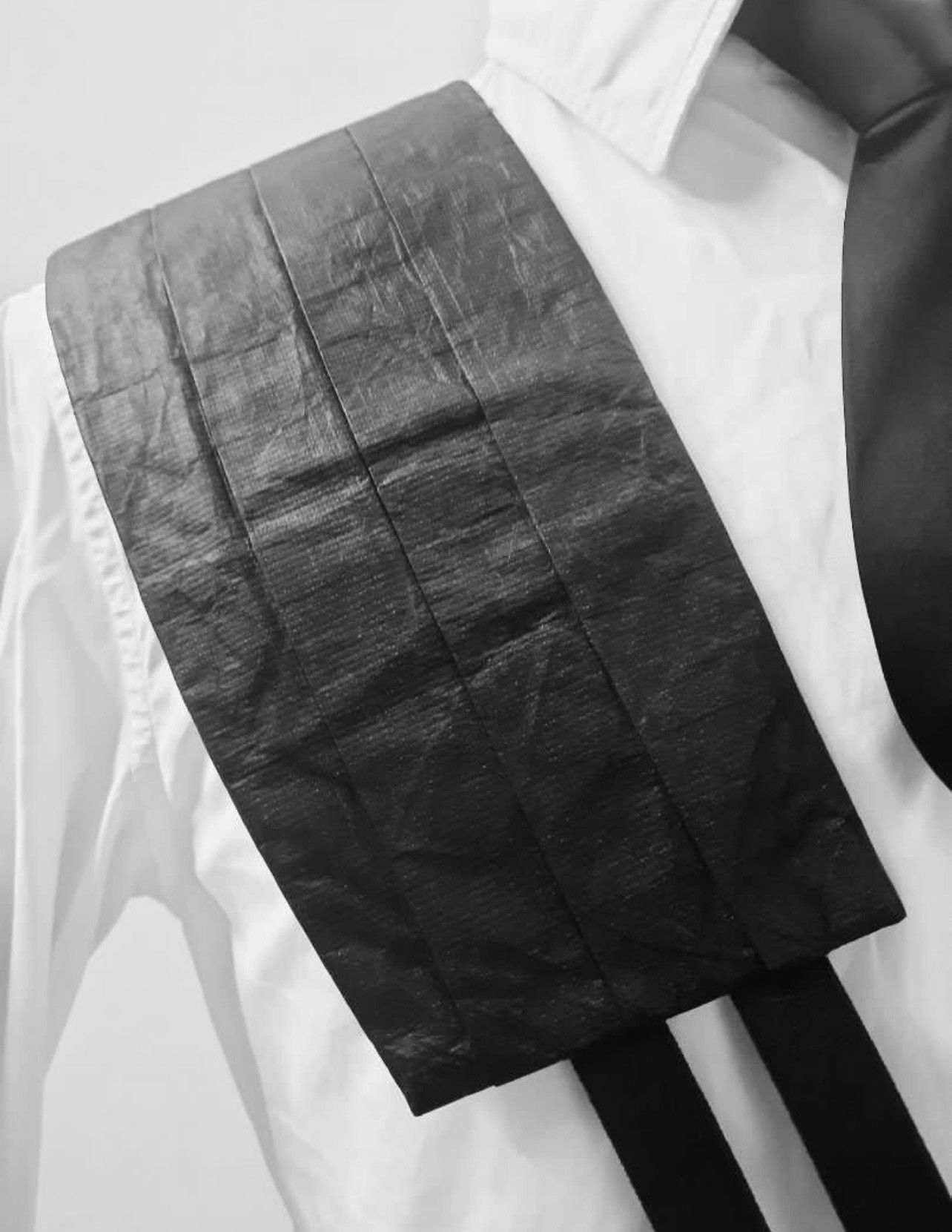 Maison Margiela 🔥 2008 Maison Margiela cummerbun bow tie tuxe shirt Size ONE SIZE - 2 Thumbnail