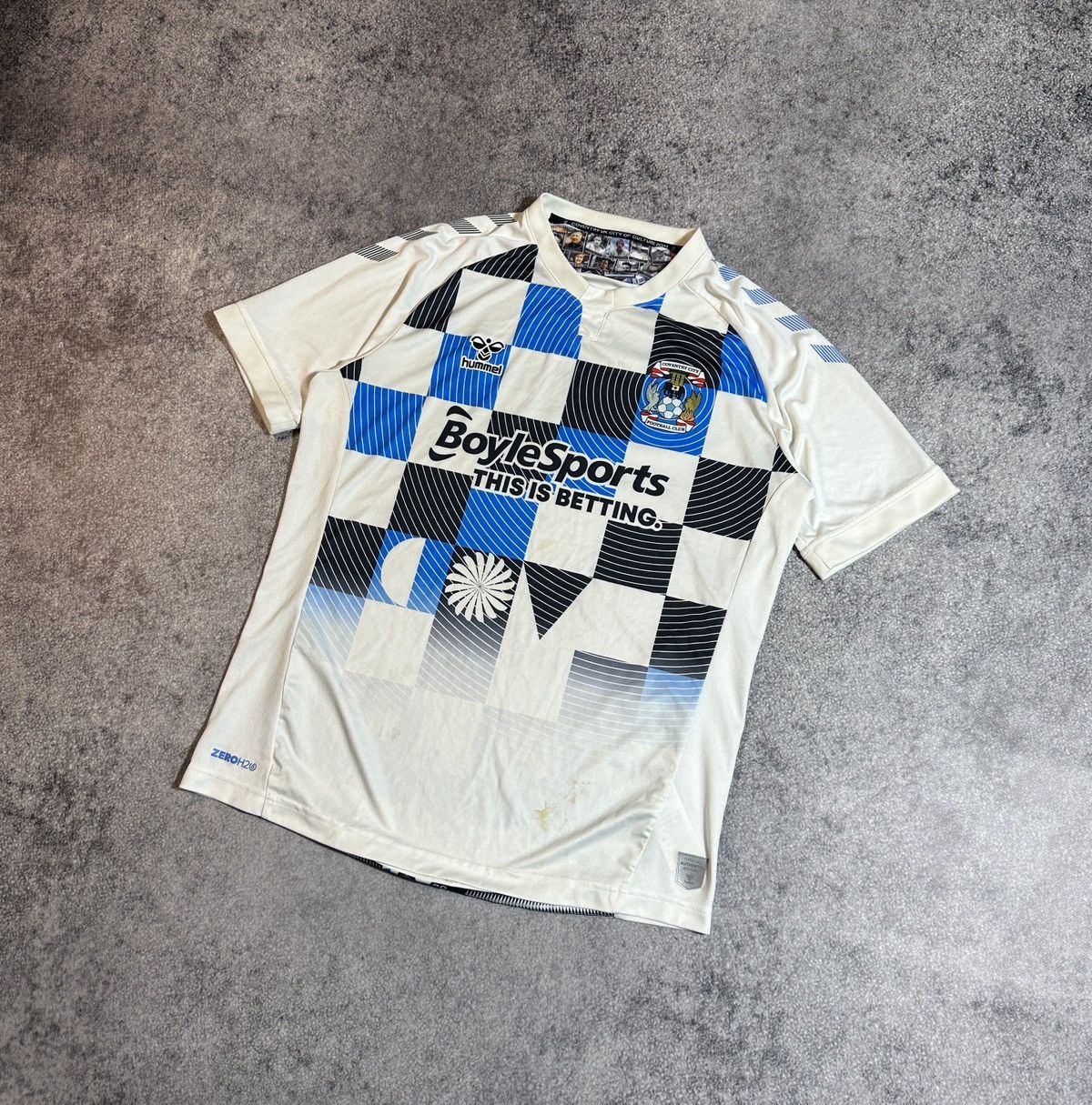 Hummel × Vintage Vintage Hummel Coventry City Soocer Jersey Streetwear Rare L Size US L / EU 52-54 / 3 - 1 Thumbnail