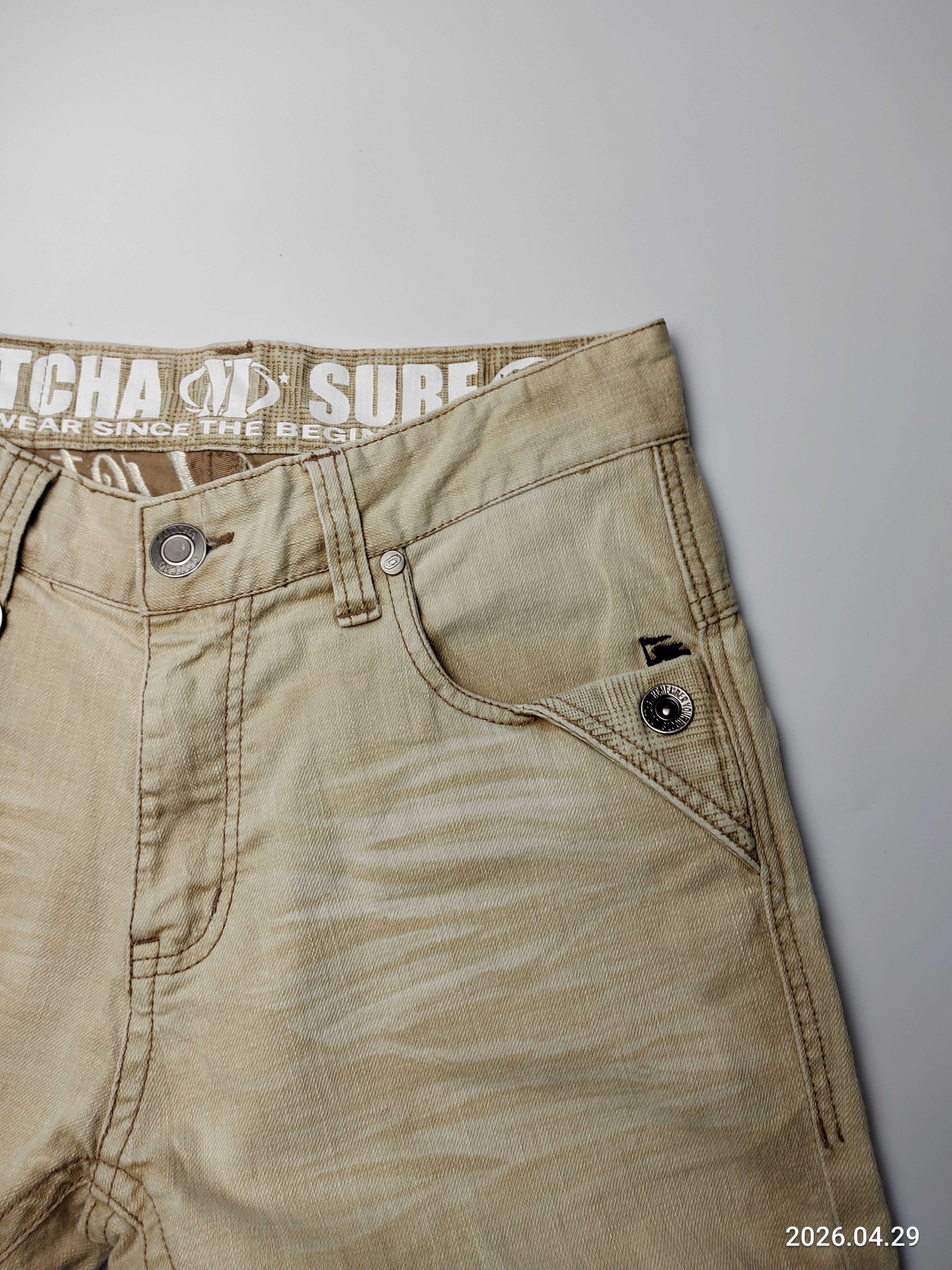 If Six Was Nine Gotcha Surf embroidered pants Size US 30 / EU 46 - 4 Thumbnail