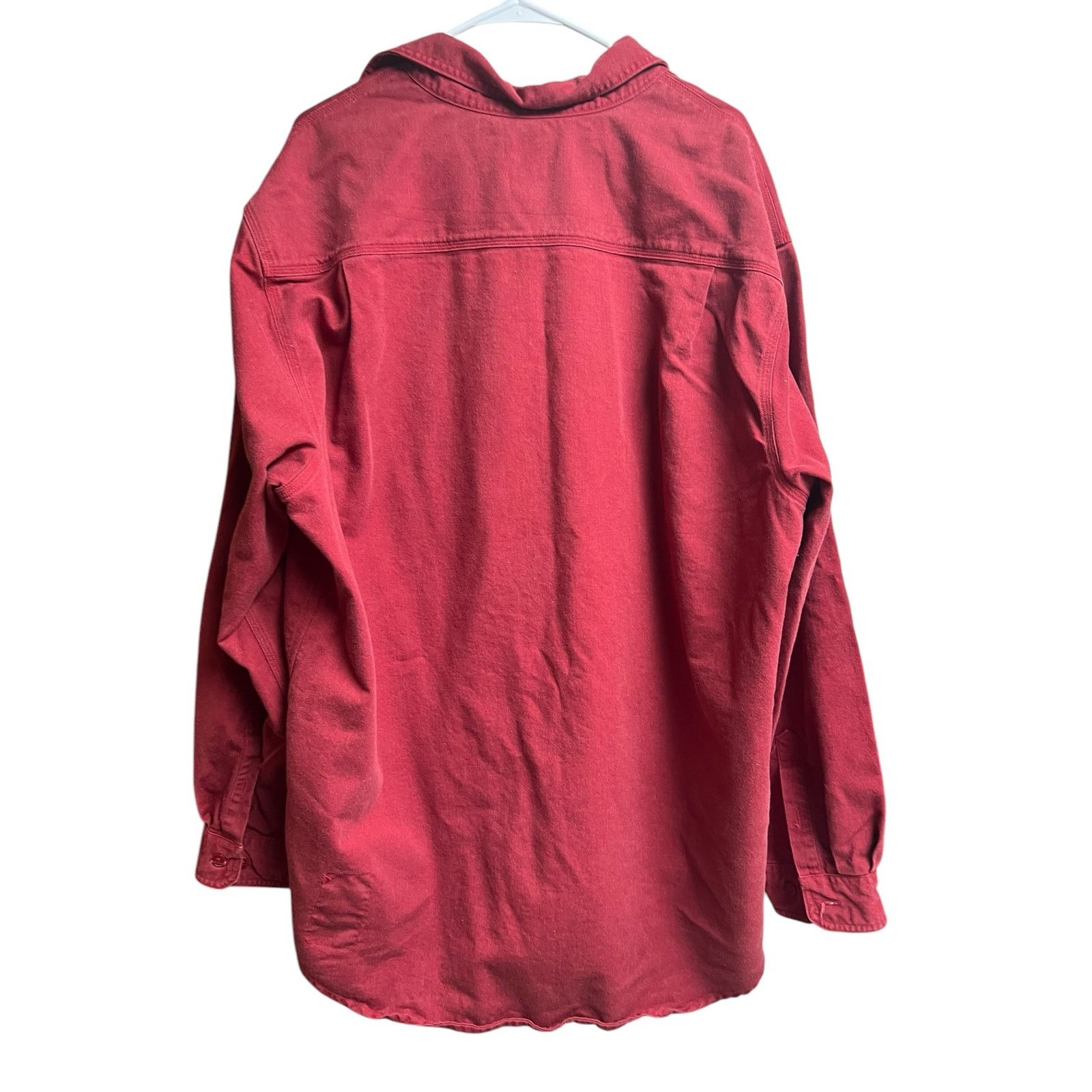 Carhartt Carhartt Flame-Resistant Classic Twill Button Down Shirt Red Size US XXL / EU 58 / 5 - 8 Thumbnail