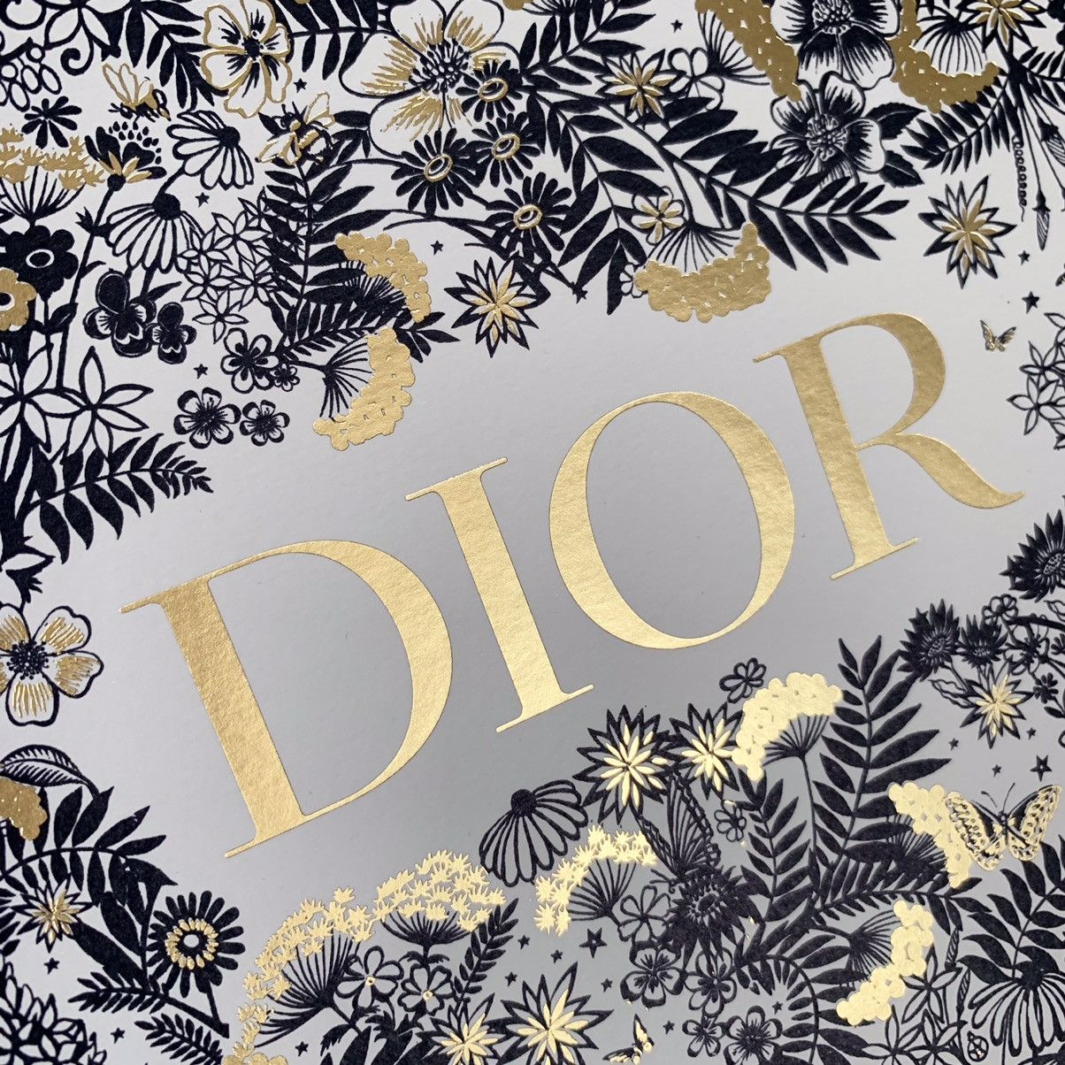 Dior Dior special gold foil gift box storage box Size ONE SIZE - 11 Thumbnail