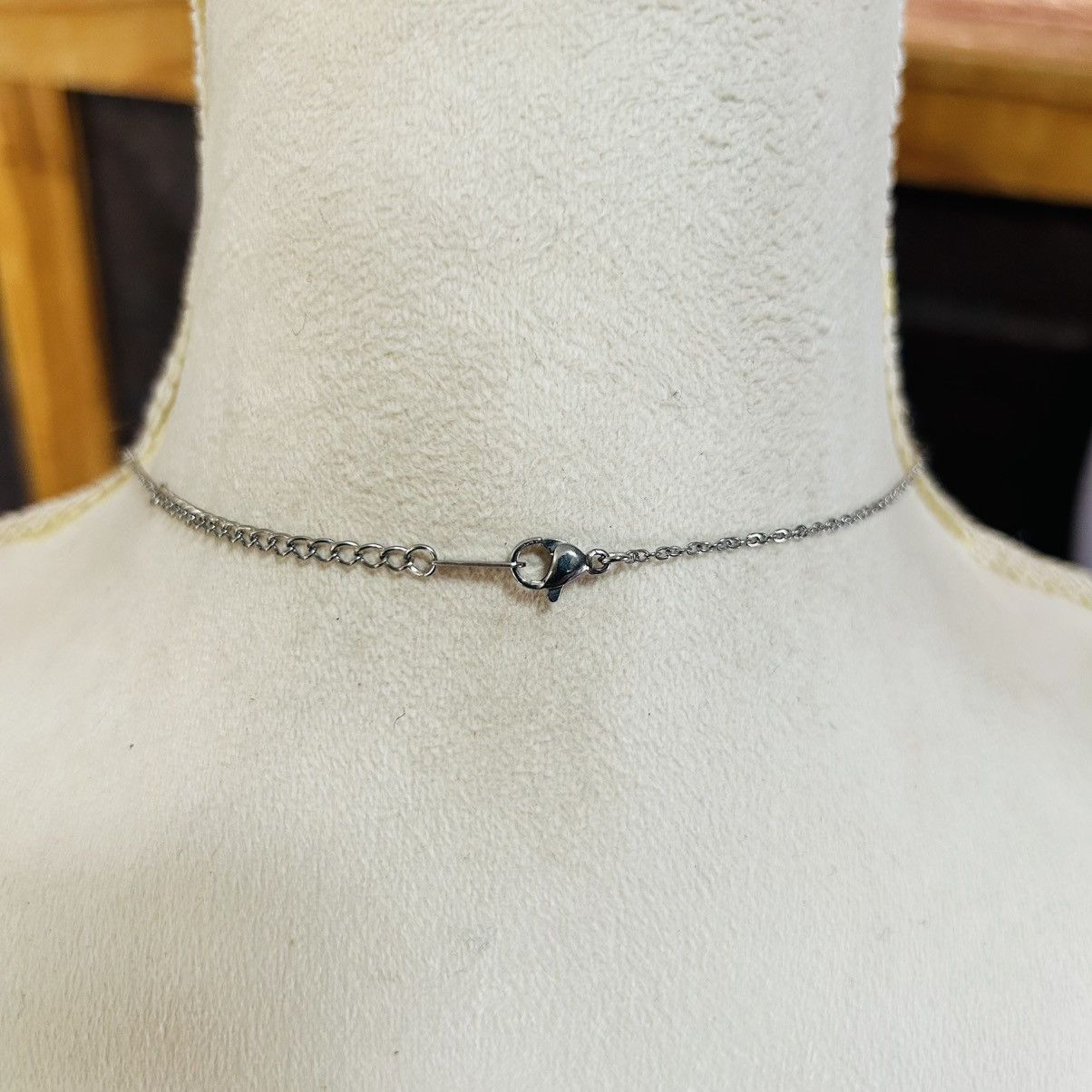 Handmade Handcrafted salvaged repurpose pendant on chain necklace Size ONE SIZE - 4 Thumbnail