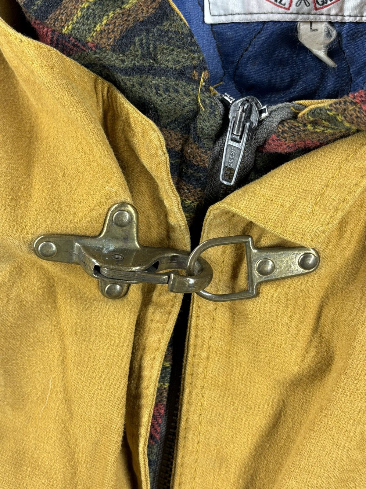 Japanese Brand FIRE MAN claps bomber jacket carabiner rare lampo vintage Size US L / EU 52-54 / 3 - 6 Thumbnail