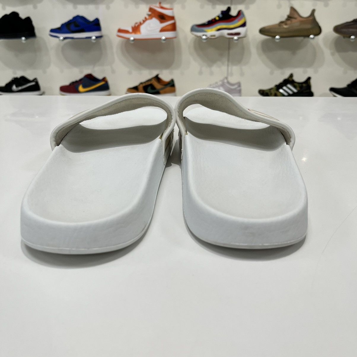 Gucci Gucci Slides White Size US 10 / EU 43 - 4 Thumbnail