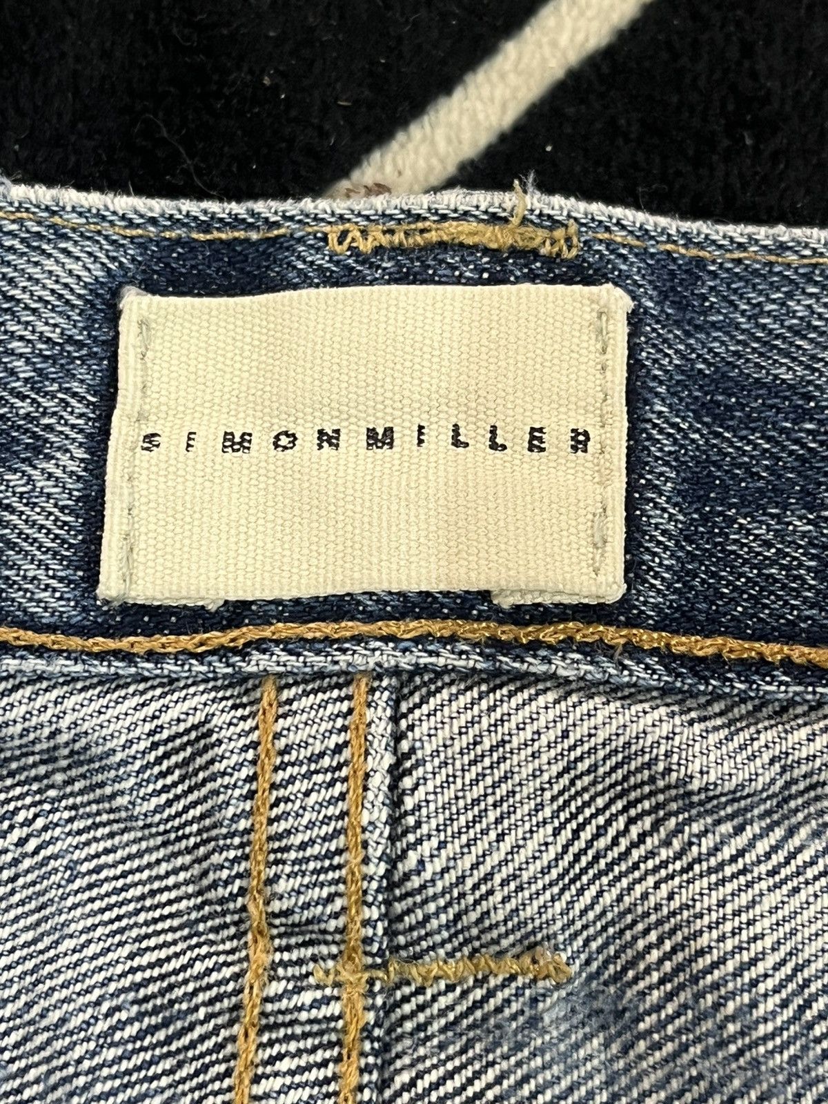 Fabric Brand & Co. × POST ARCHIVE FACTION (PAF) × Simon Miller Vintage Simon Miller Selvedge Ripped Distressed Denim Size US 35 - 9 Thumbnail