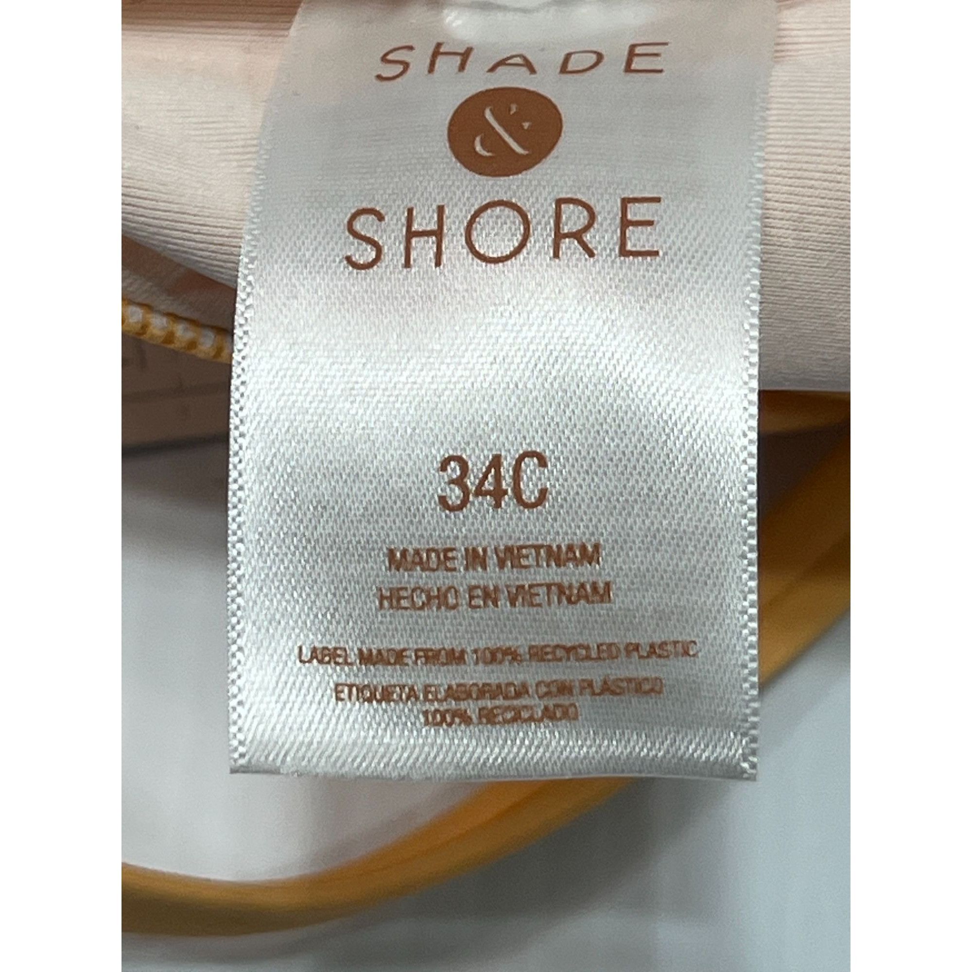 Other Shade & Shore - Women's Bikini Top Shirred Keyhole Underwire Size ONE SIZE - 7 Thumbnail