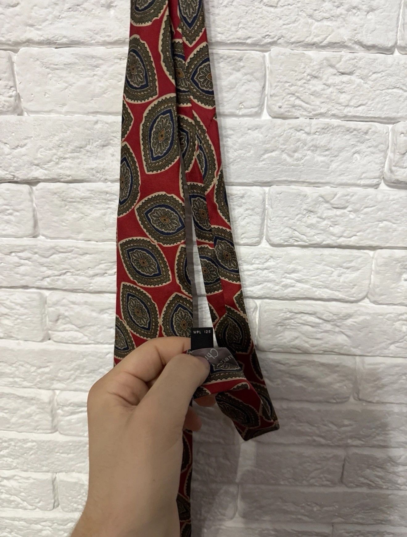 Christian Dior Monsieur Vintage Christian Dior Monsieur Silk Tie Abstract Pattern Size ONE SIZE - 5 Thumbnail