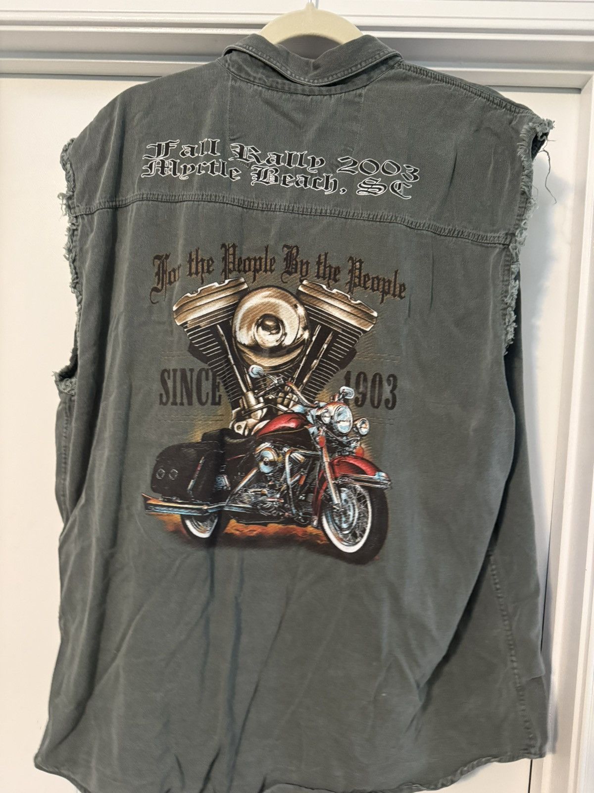 Other Vintage 2003 Laughlin River Run Sleeveless Biker Shirt Size US XL / EU 56 / 4 - 1 Thumbnail