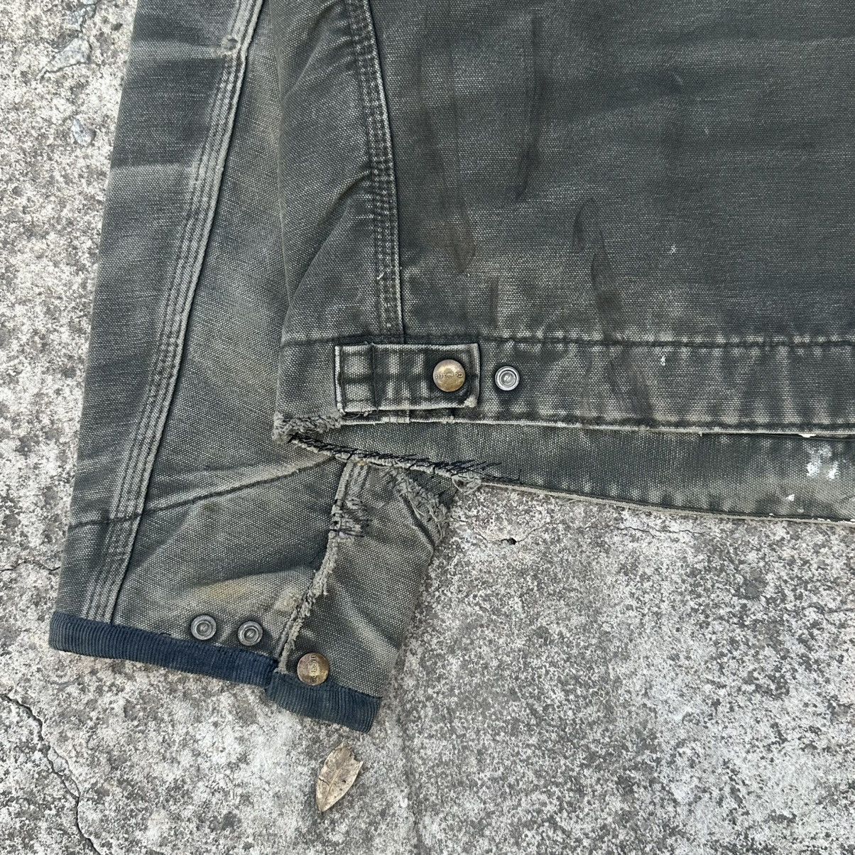 Carhartt Crazy Vintage 00s Faded Carhartt Detroit Jacket J97 MOS Size US L / EU 52-54 / 3 - 16 Thumbnail