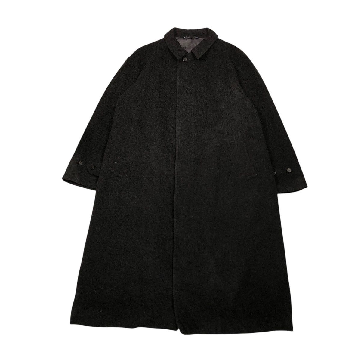 Polo Ralph Lauren 🔥RICH BLACK WOOL LONG JACKET POLO RALPH LAUREN Size US L / EU 52-54 / 3 - 1 Thumbnail
