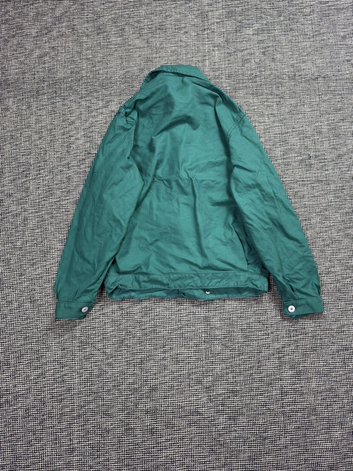 Le Laboureur 60s/70s German light green work cyclist jacket sanfor Size US S / EU 44-46 / 1 - 3 Thumbnail