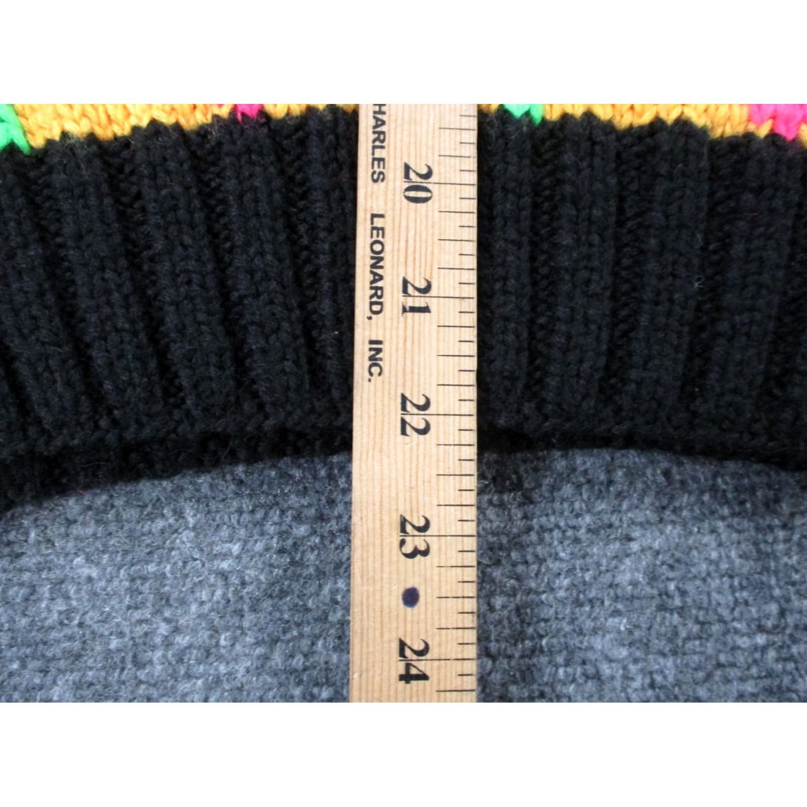 Obermeyer Obermeyer Sweater Womens S Colorful Multicolor Wool Acrylic Neon Aztec Retro Y2K Geometric Knit Crew Neck Long Sleeve Pullover Thermal Size S / US 4 / IT 40 - 4 Thumbnail