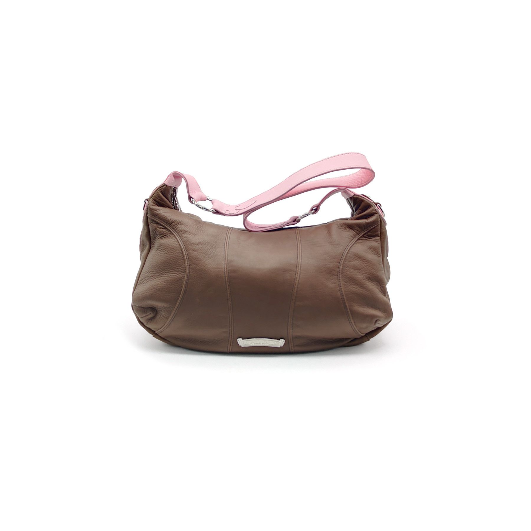 Chrome Hearts Chrome Hearts Brown&Pink Leather Casper Shoulder Bag Size ONE SIZE - 3 Thumbnail