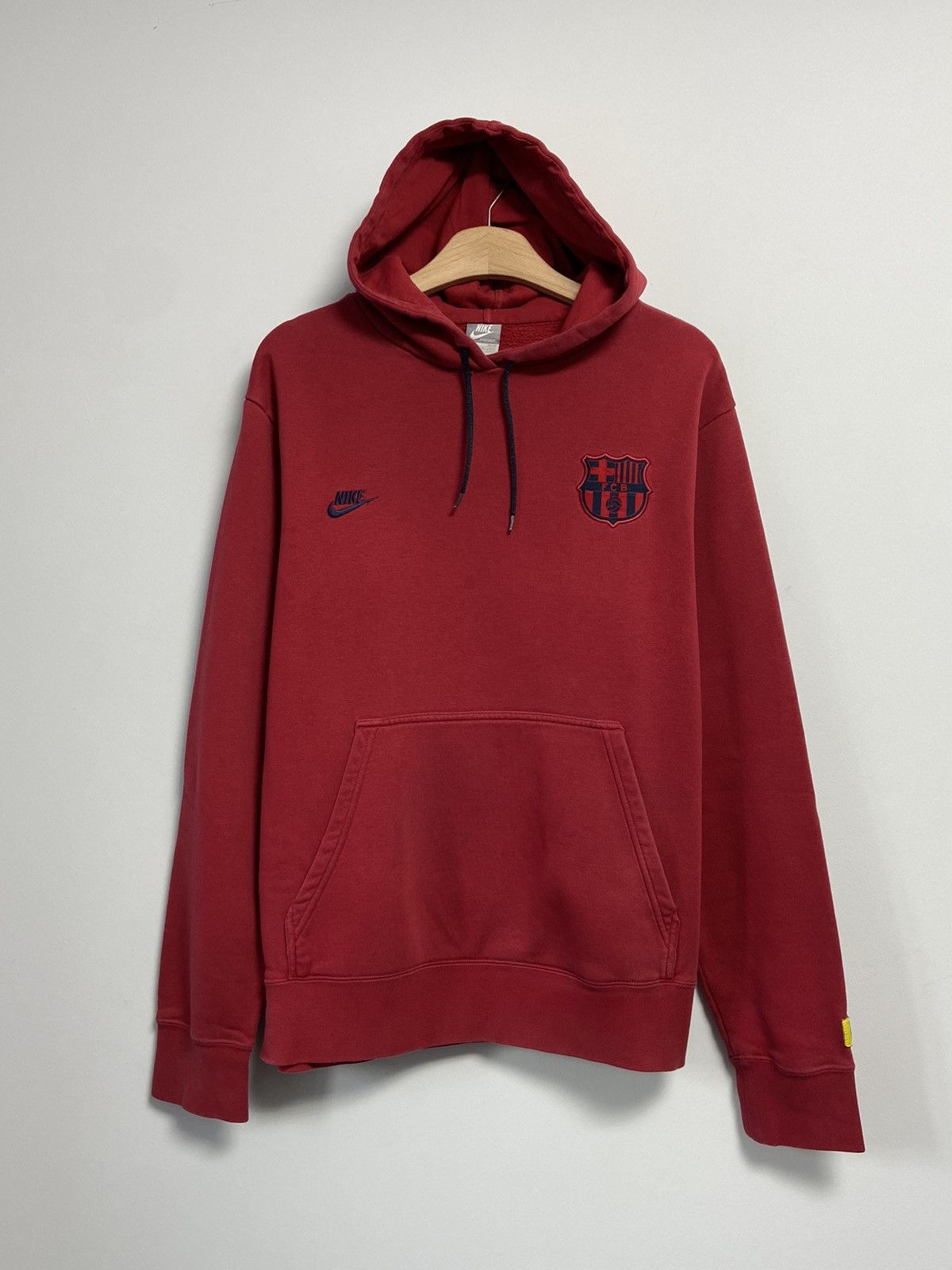 Nike Nike Vintage Hoodie FC Barcelona y2k style Size US L / EU 52-54 / 3 - 1 Thumbnail