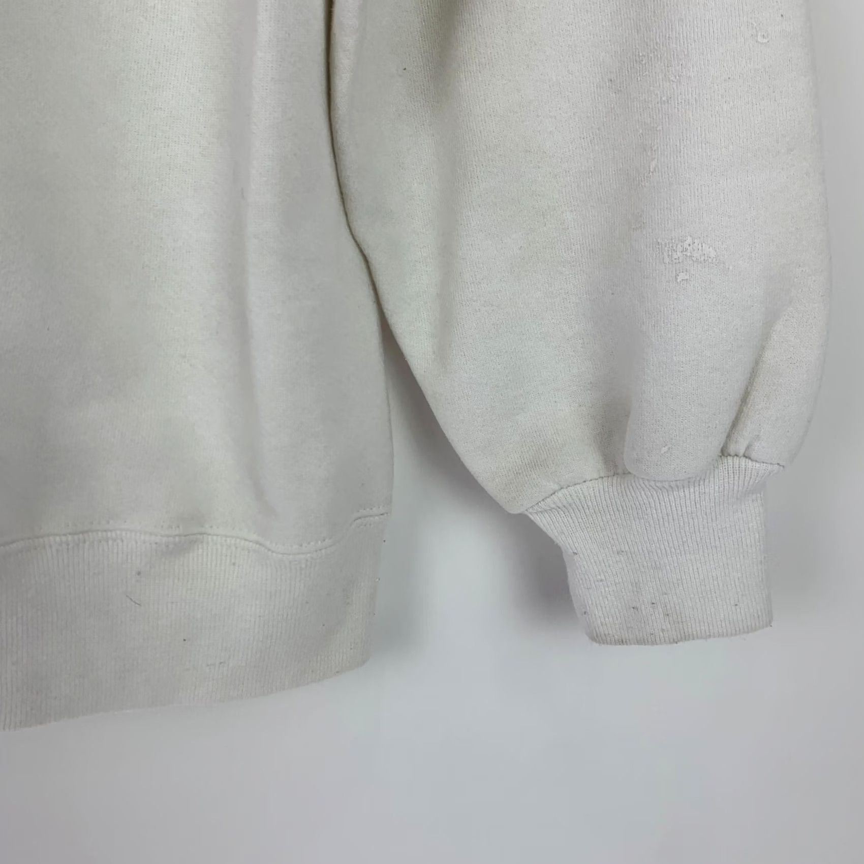 Jerzees VINTAGE Jerzees Sweatshirt Crew Neck White 50/50 Unisex Adults Large 42-44 USA 90s Size US L / EU 52-54 / 3 - 5 Thumbnail