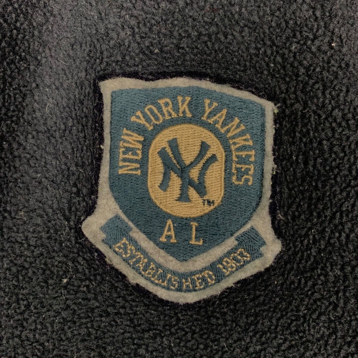MLB MLB New York Yankees Half Zip Fleece Sweatshirt #0980-C43 Size US XL / EU 56 / 4 - 10 Thumbnail