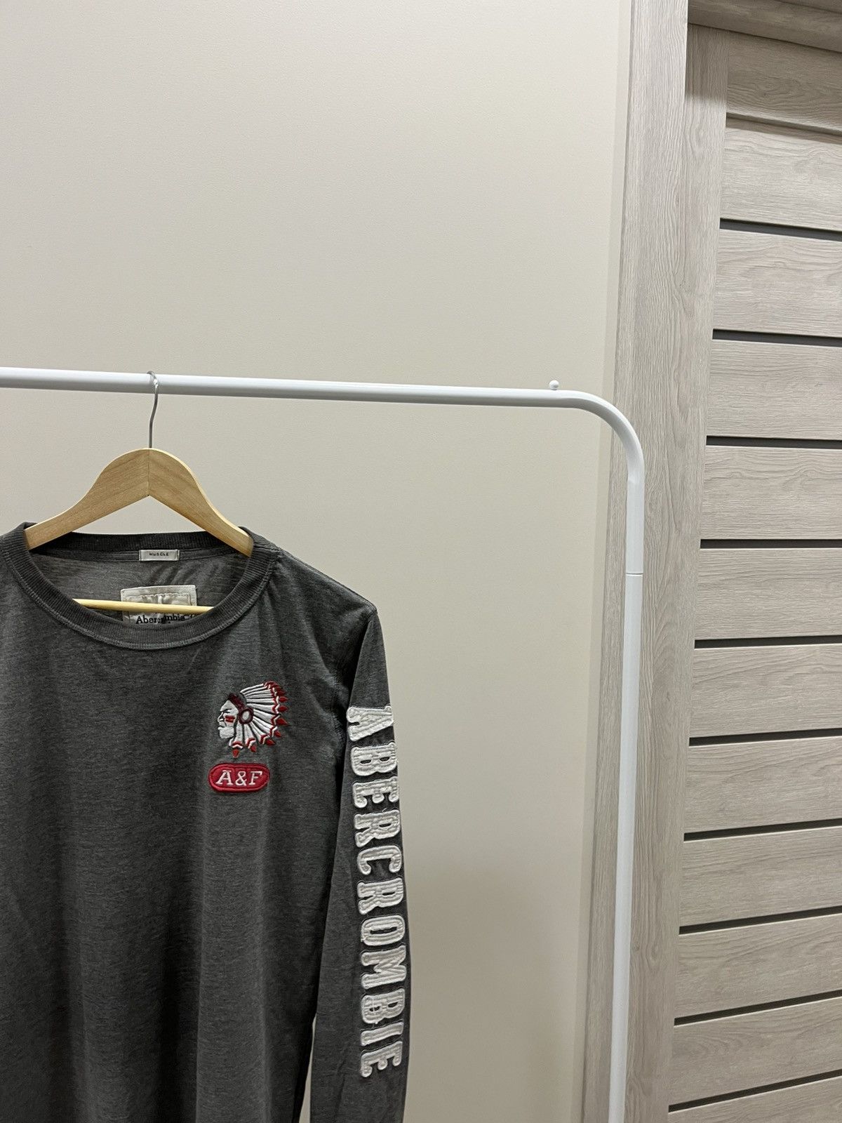 Japanese Brand Vintage Abercrombie & Fitch Sweatshirt Japanese Indiands Size US XL / EU 56 / 4 - 2 Thumbnail
