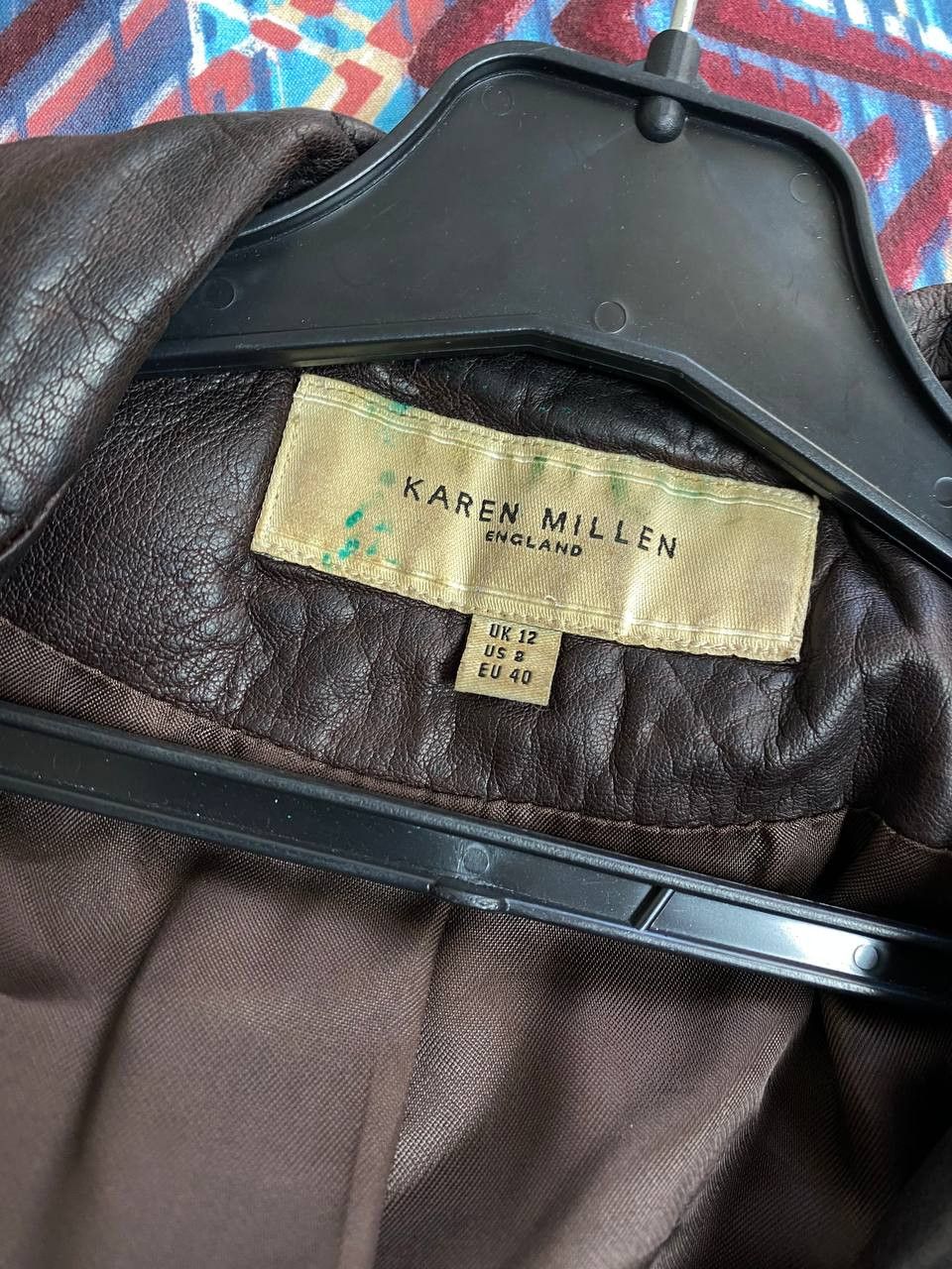 Vintage vintage brown jacket Karen Millen England Y2K Streetwear Size M / US 6-8 / IT 42-44 - 2 Thumbnail