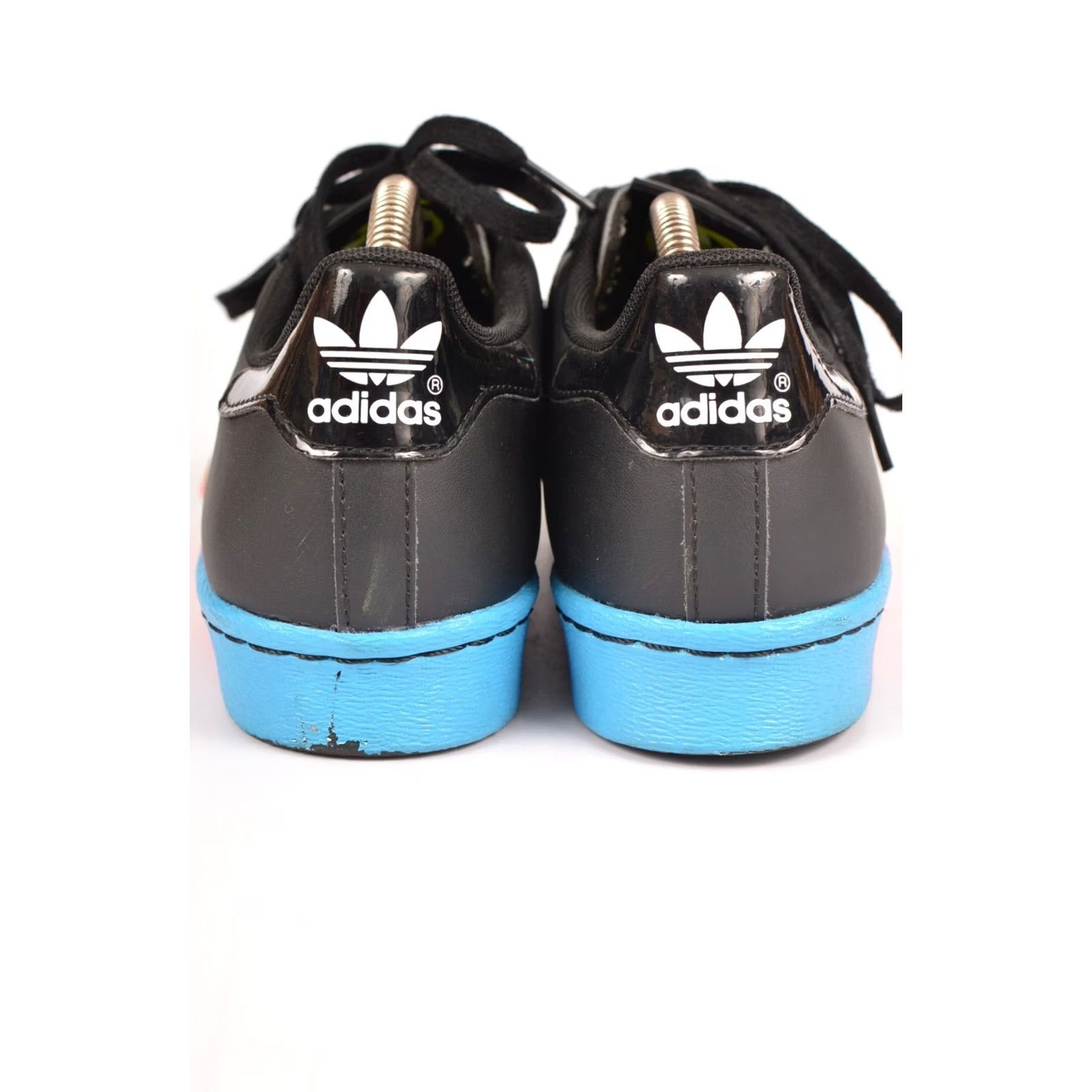 Adidas Adidas Originals Superstar 80S Rita Ora Black Rainbow Sneakers M19070 Women US 8.5 Shadowed by Wear Size US 7 / IT 37 - 4 Thumbnail
