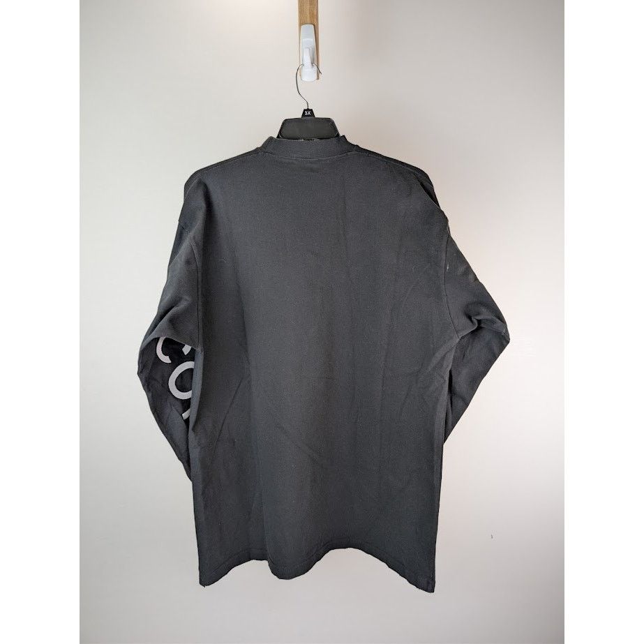 Balenciaga o1rshd1 Balenciaga Com Vintage Jersey T-Shirt Silver/Metalic Size US S / EU 44-46 / 1 - 10 Thumbnail