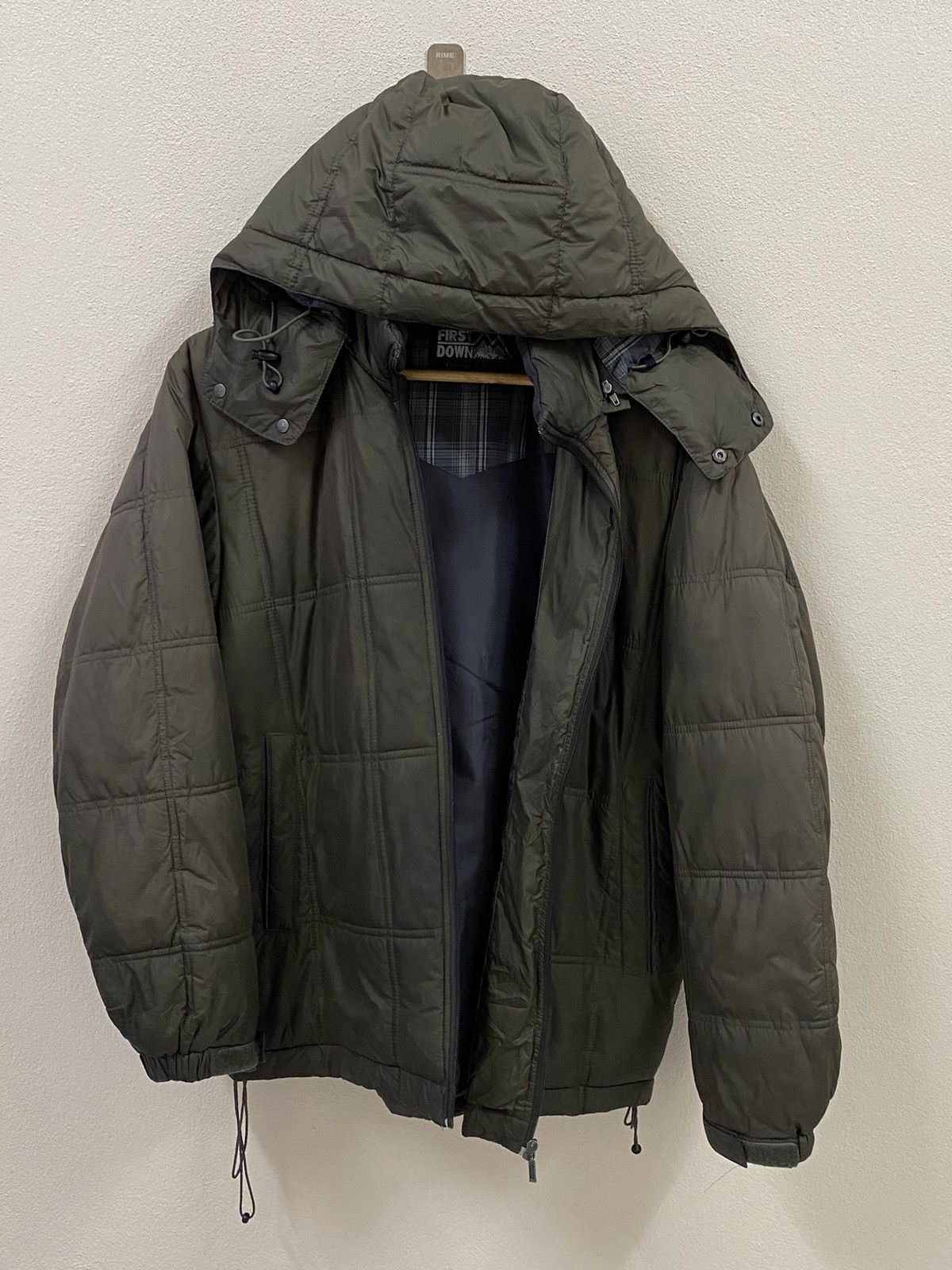 Vtg First Down Down Jacket
