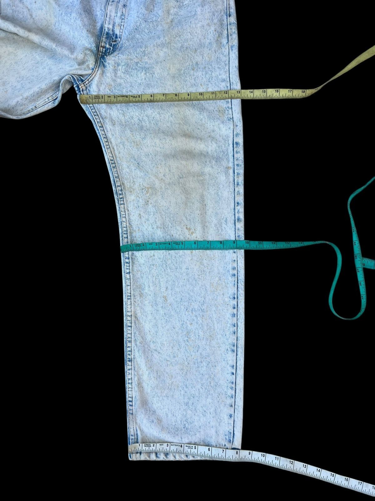Levi's Dirty Mud Vintage Levi's 505 Stains Acid Wash Denim Jeans Size US 36 / EU 52 - 5 Thumbnail