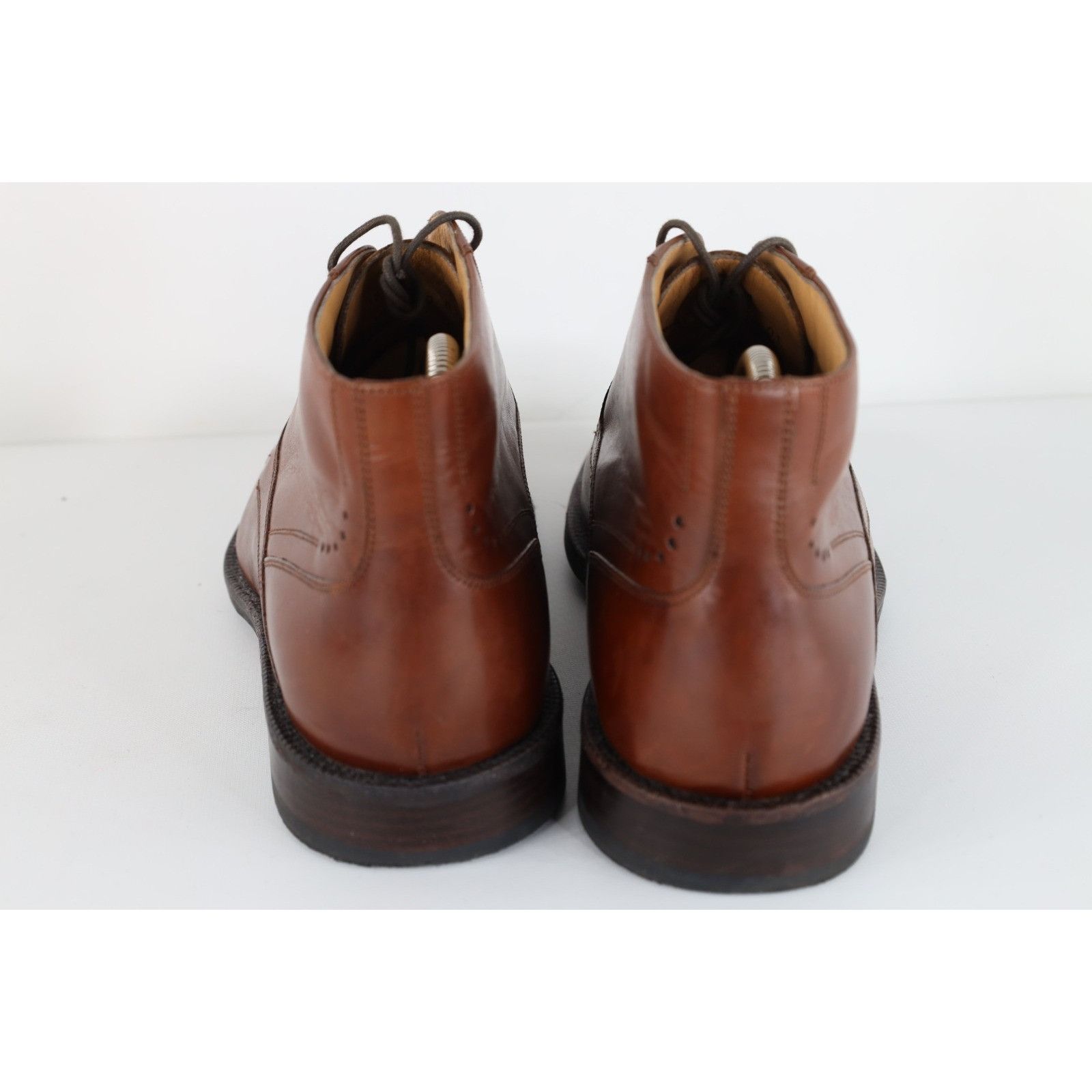 Johnston & Murphy Johnston & Murphy Sheepskin Leather Toe Cap Chukkas Boots Size US 10 / EU 43 - 5 Thumbnail