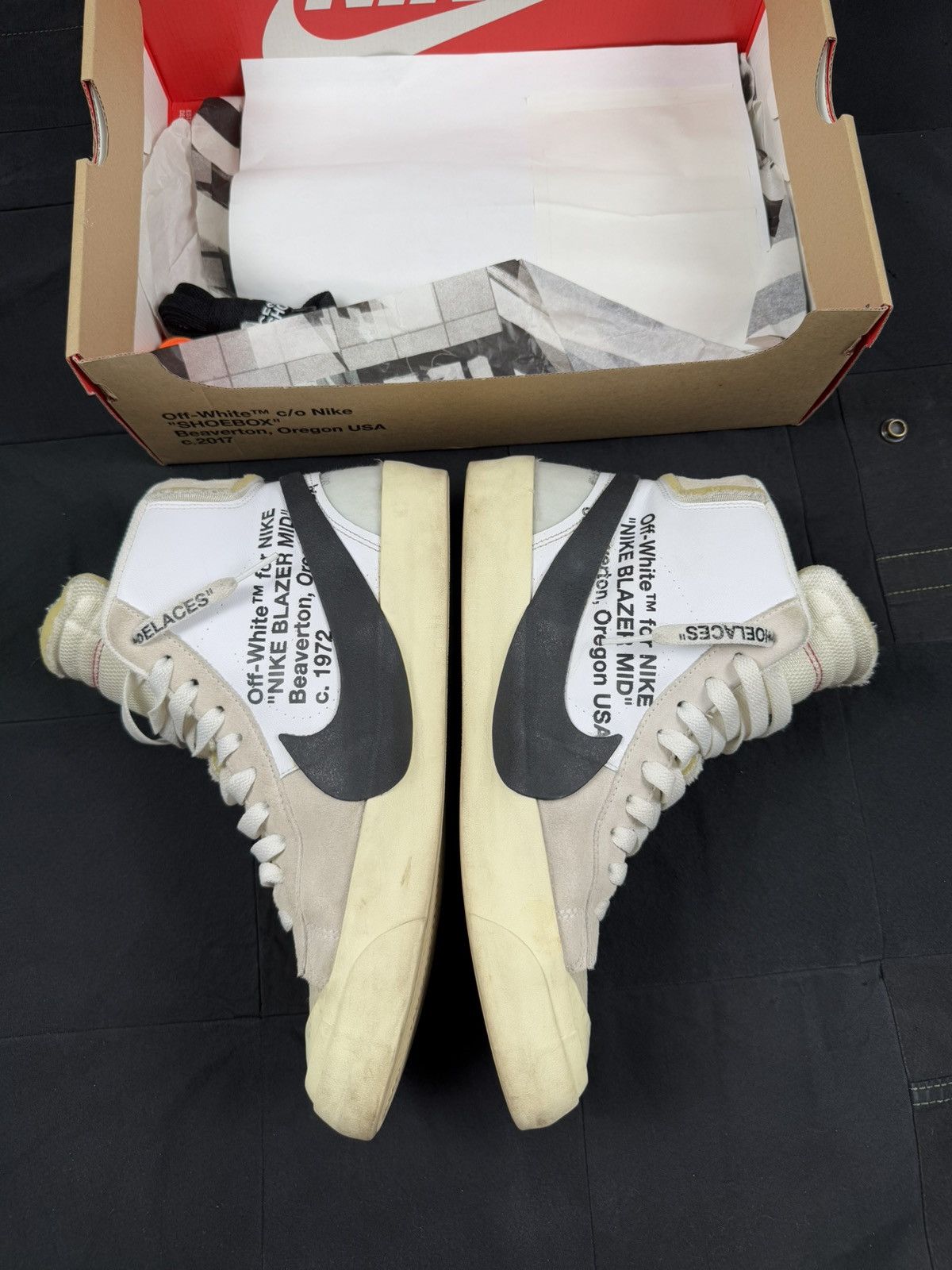 Nike × Off-White The 10: Blazer Mid Size US 9 / EU 42 - 3 Thumbnail