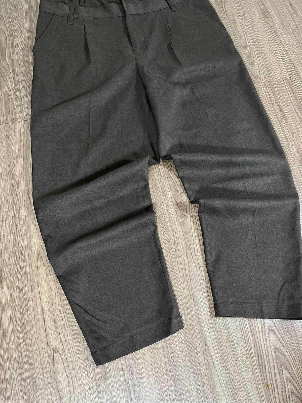 Frapbois Frapbois Double Waist Tailored Trousers Brown Size US 32 / EU 48 - 6 Thumbnail