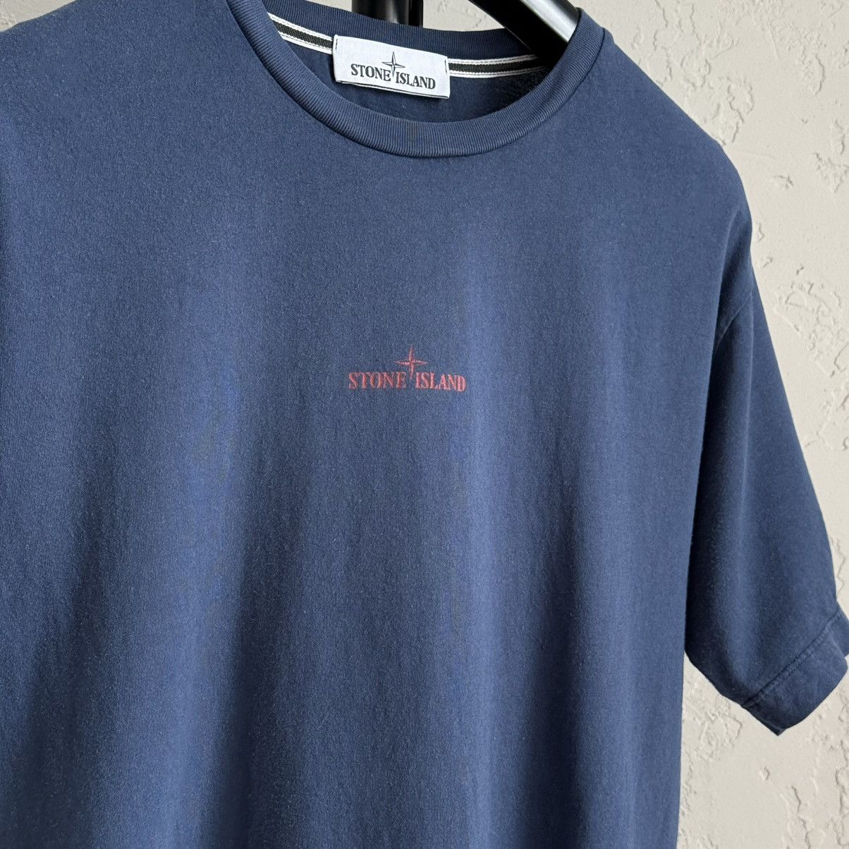 Stone Island Stone Island Garment Dyed Printed Back Logo T-Shirt Size US M / EU 48-50 / 2 - 3 Thumbnail
