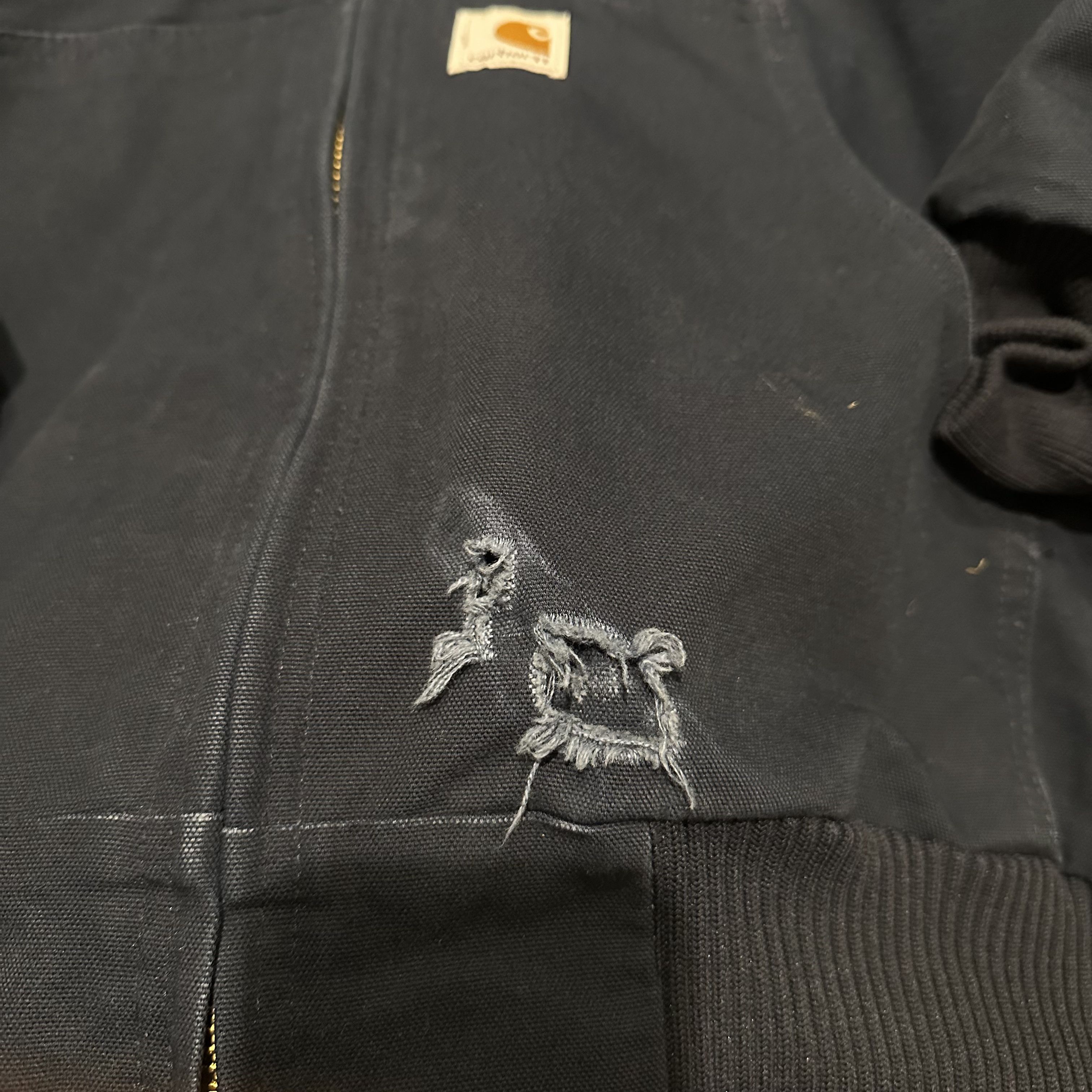 Carhartt Navy Blue Carhartt work jacket Size US L / EU 52-54 / 3 - 2 Thumbnail