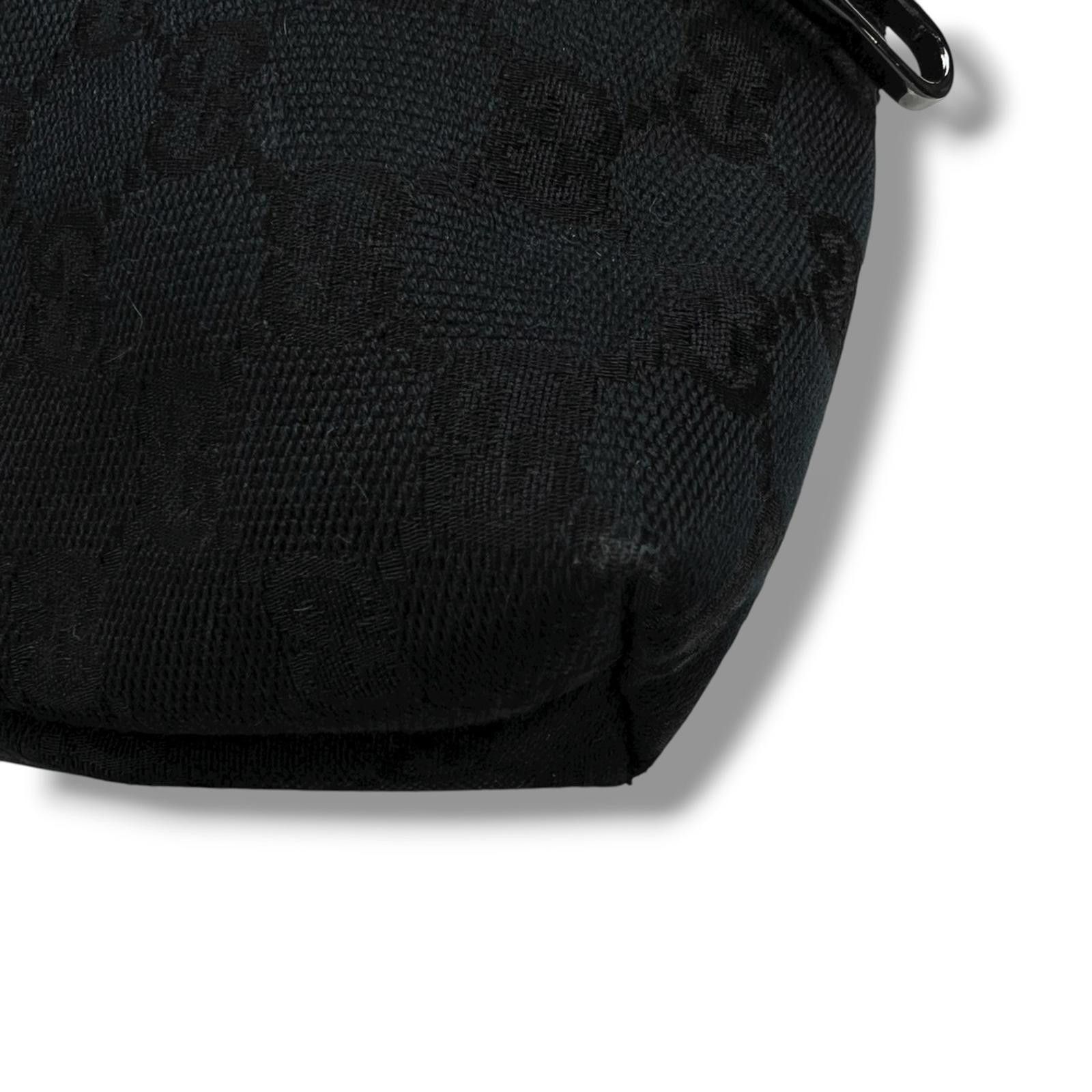 Gucci Gucci Black Monogram Waist Bag Size ONE SIZE - 5 Thumbnail