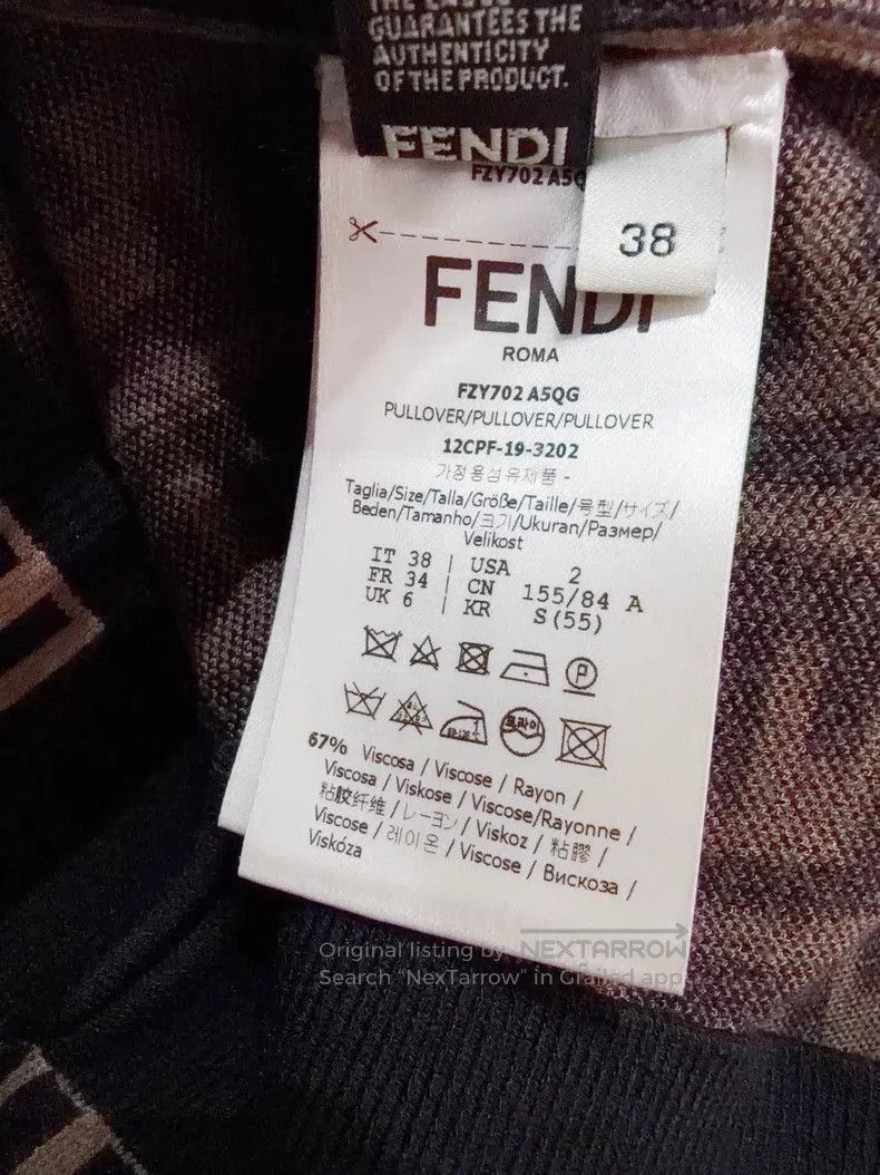 Fendi Fendi Classic logo short-sleeve Size XS / US 0-2 / IT 36-38 - 5 Thumbnail