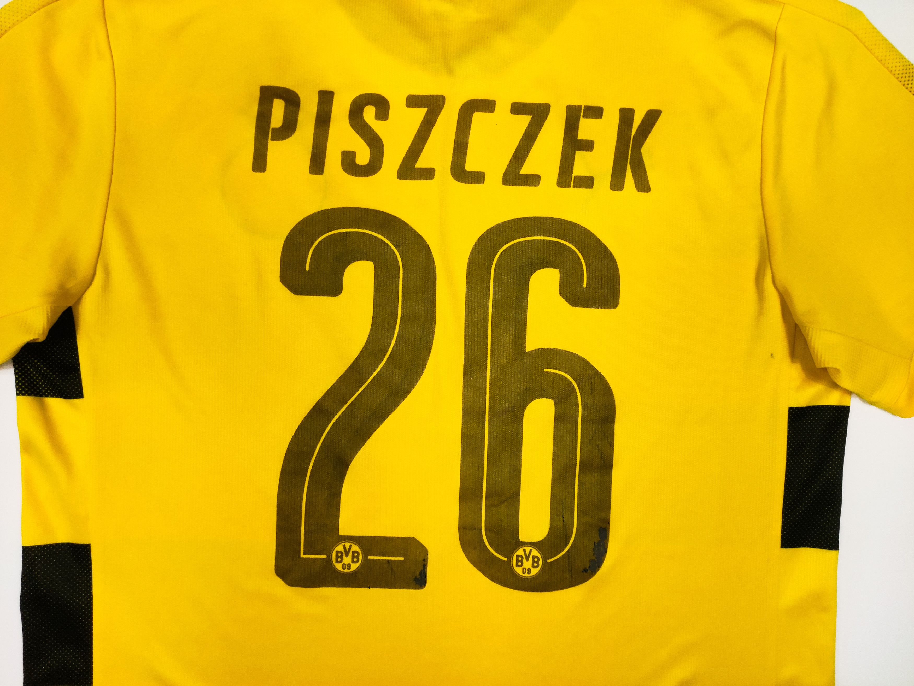Puma Piszczek #26 Borussia Dortmund 2017 2018 Puma Home Shirt Size US L / EU 52-54 / 3 - 7 Thumbnail