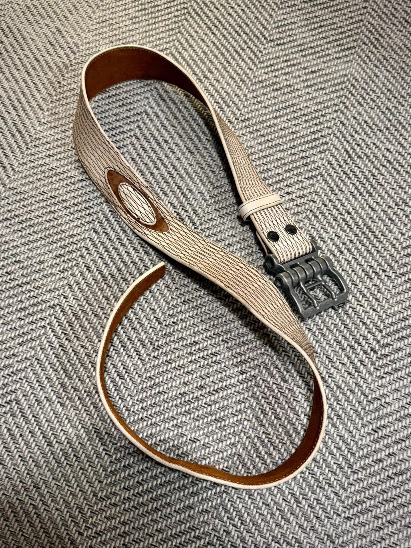 Japanese Brand × Oakley × Vintage Vintage Y2K Oakley Skull Buckle