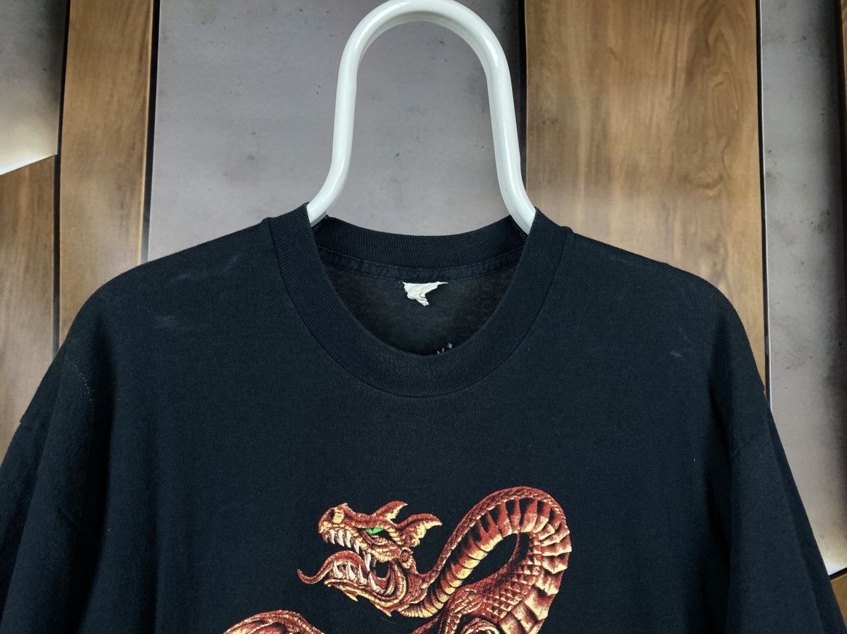 Vintage 🐉Vintage 90s T-Shirt Alchemy Carta Japanese Dragon VTG Tee🐉 Size US L / EU 52-54 / 3 - 5 Thumbnail
