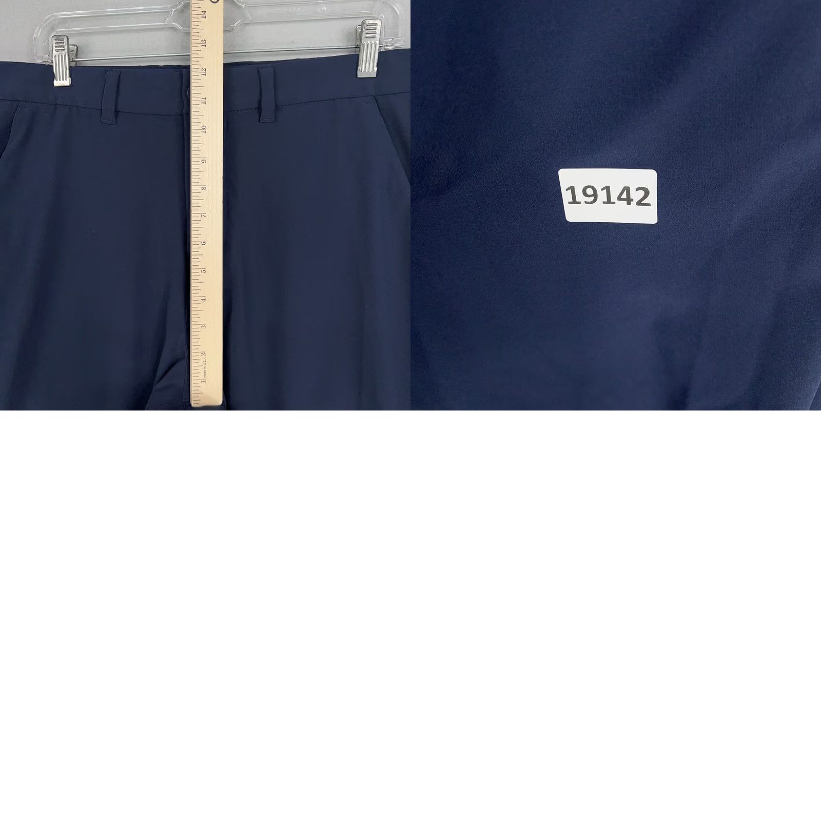 Mizzen+Main Mizzen Main Pants Mens 36x30 Navy Blue Helmsman Slim Performance Stretch Golf Size US 36 / EU 52 - 10 Thumbnail