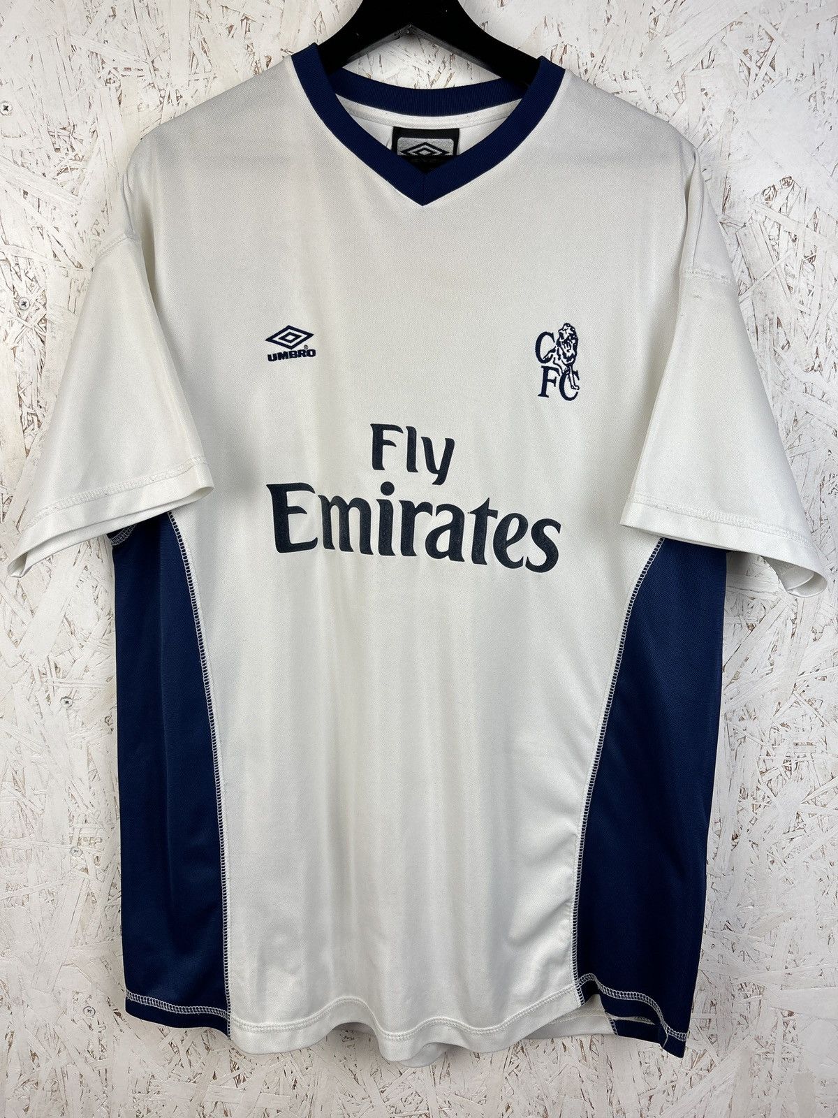 00s Vintage Umbro Chelsea FC 2000s Rare Training Kit Jersey