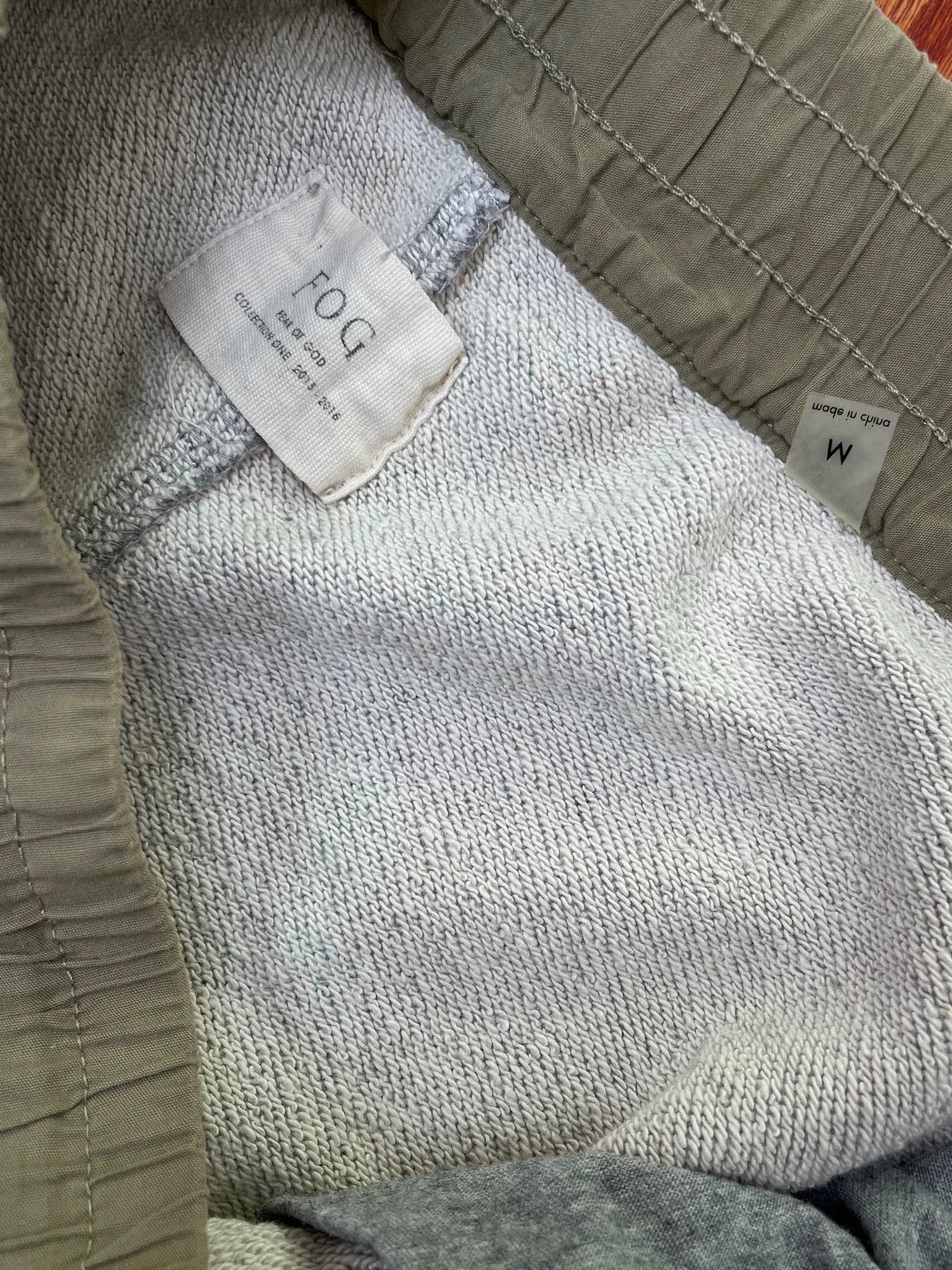 Fear of God FOG Gray Olive Waistbelt Drawstring Shorts Size US 32 / EU 48 - 3 Thumbnail