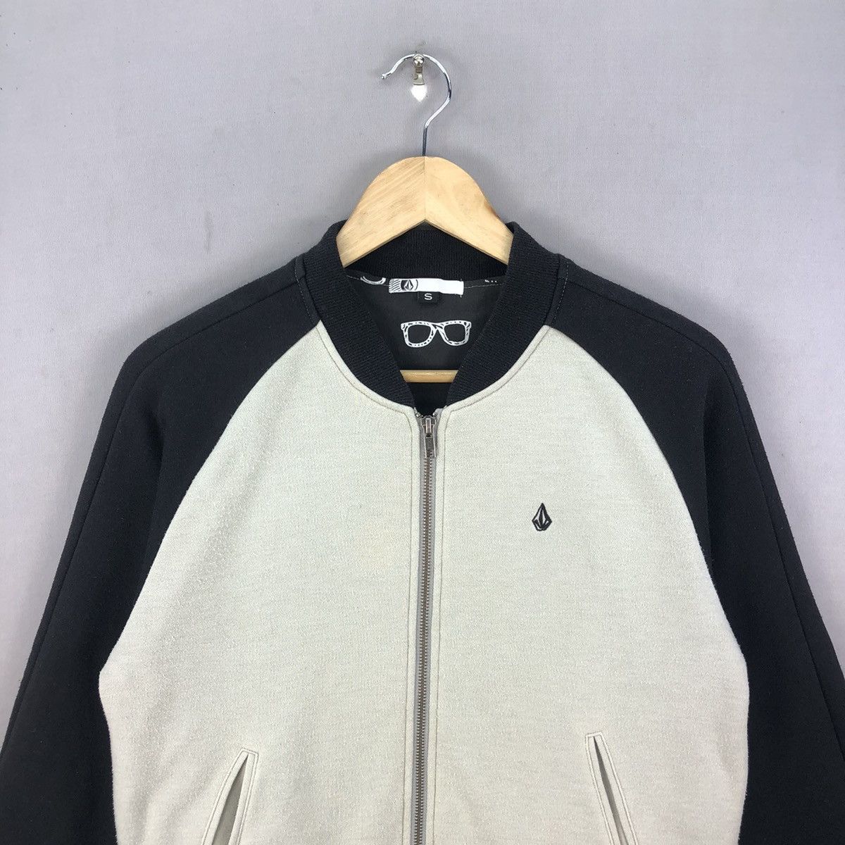 Volcom Vintage 00’s Volcom Graphic Lining Two Tone Zipper Jacket Size US S / EU 44-46 / 1 - 5 Thumbnail