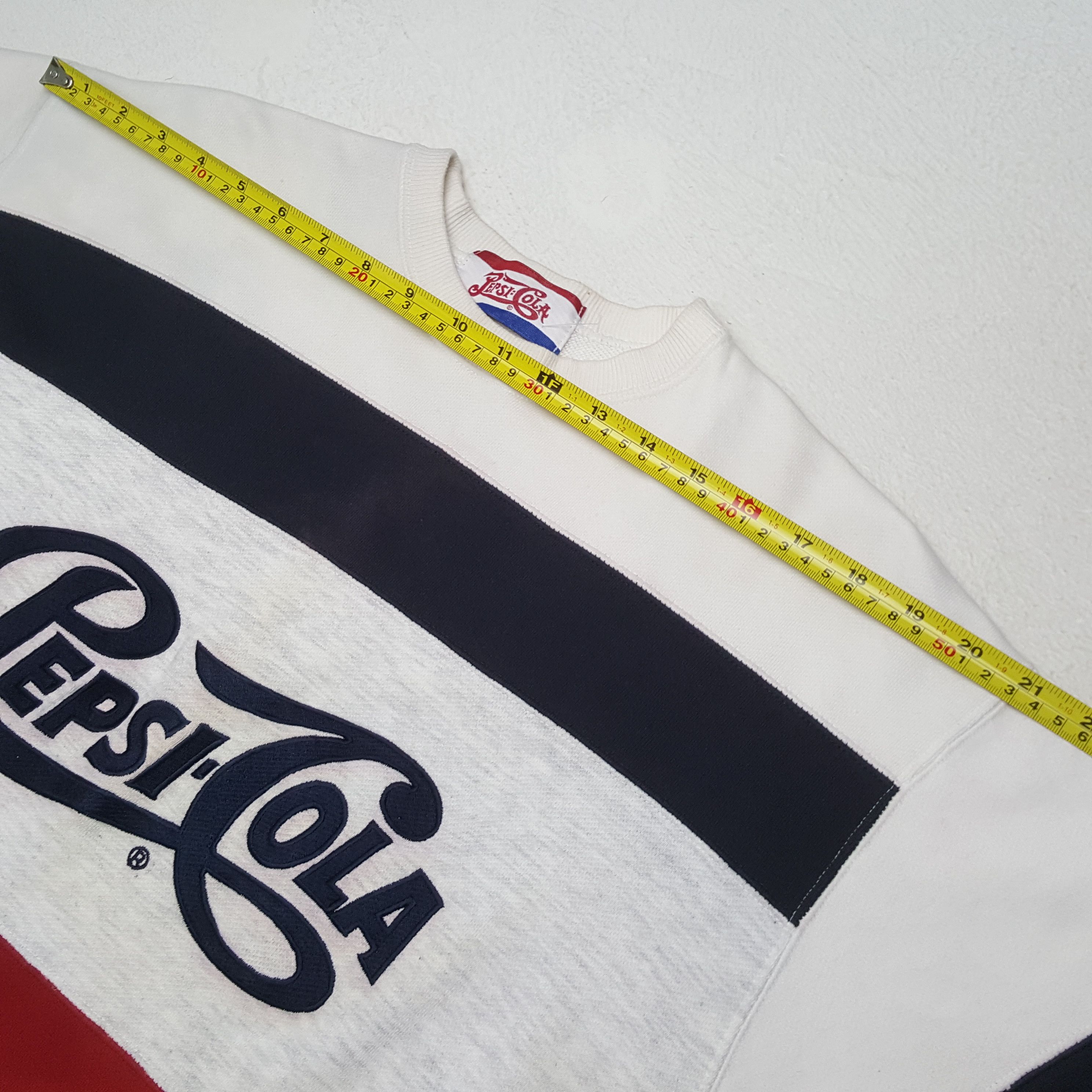 Pepsi Pepsi Cola Center Design Sweatshirt C298N10 Size US M / EU 48-50 / 2 - 4 Thumbnail